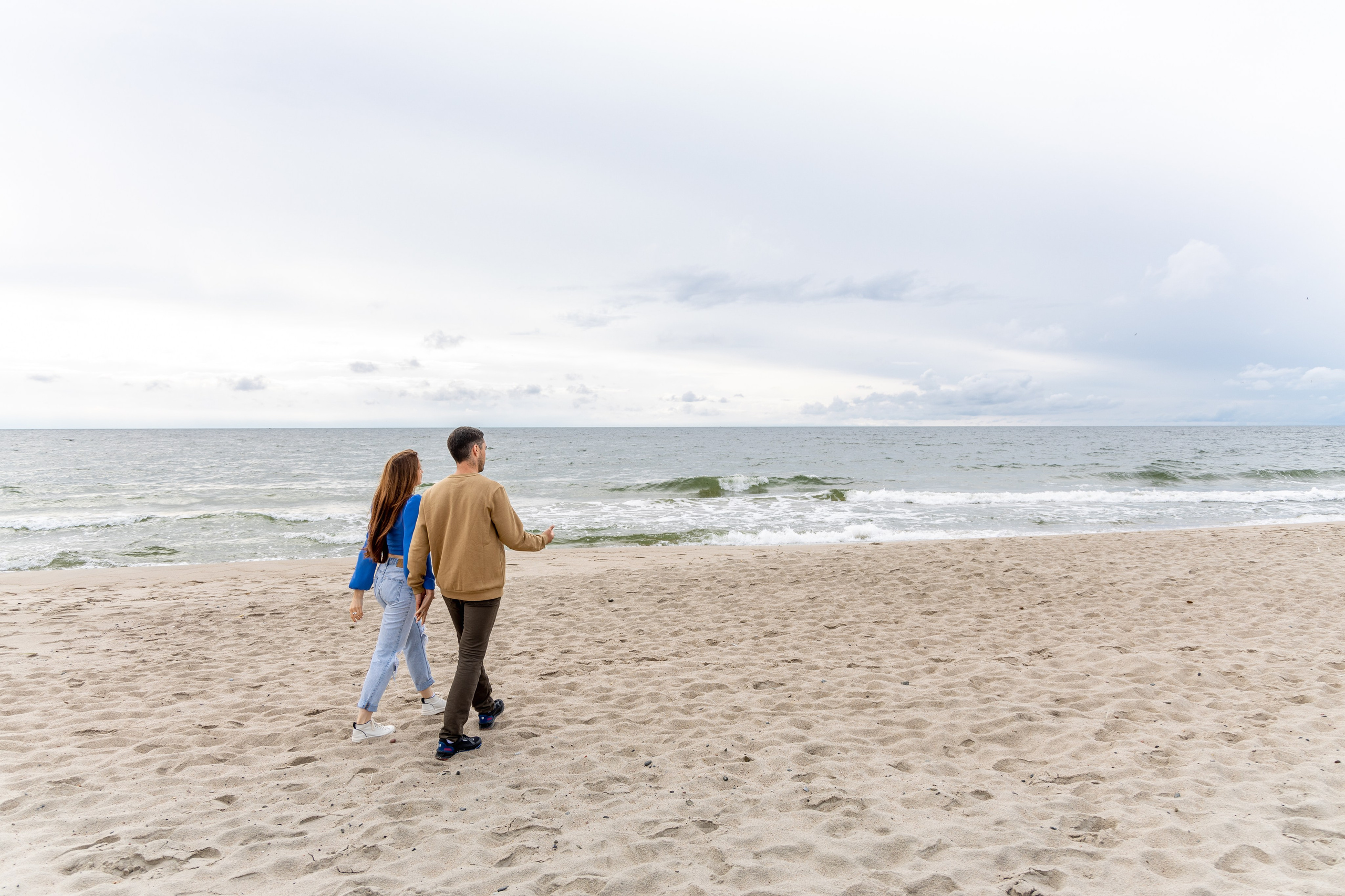 Сергей и Алина | Янтарный. Фотограф Елена Медок Калининград