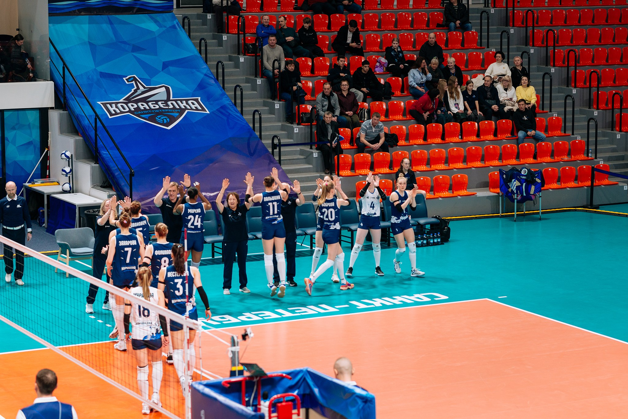 «Корабелка» — «Минчанка» Суперлига чемпионат России. Январь 26. Репортажный фотограф в Санкт-Петербурге Анастасия Клёпова