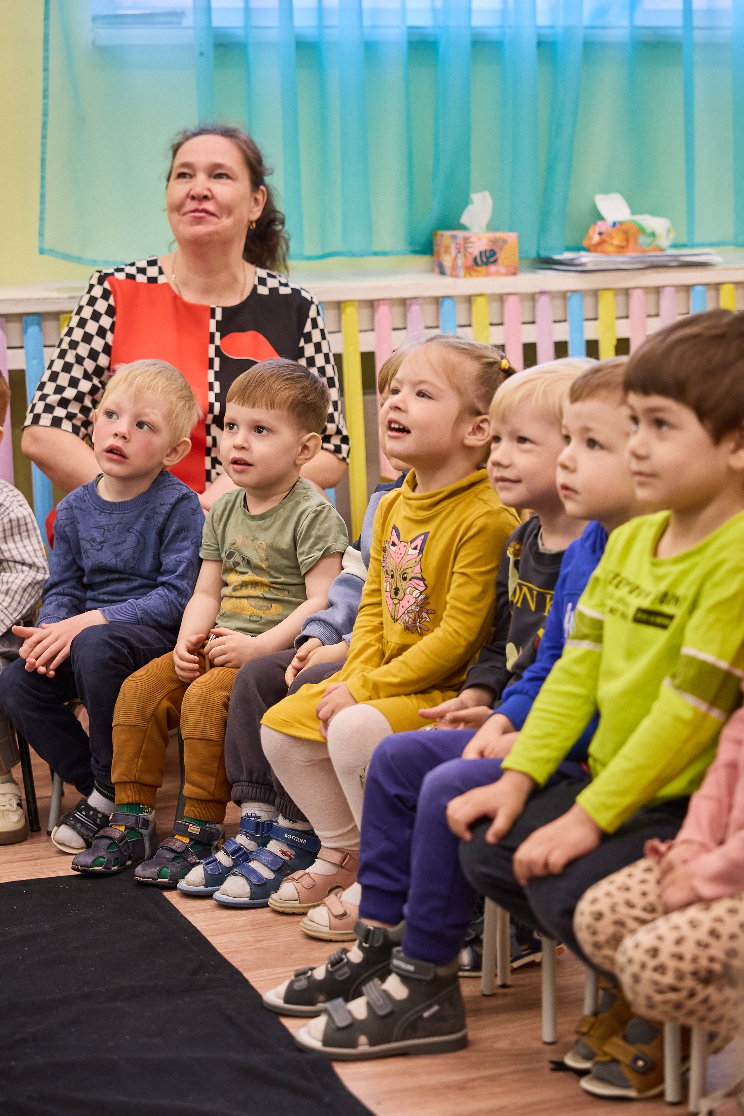 Утренник в детском саду. Фотограф Настя Че