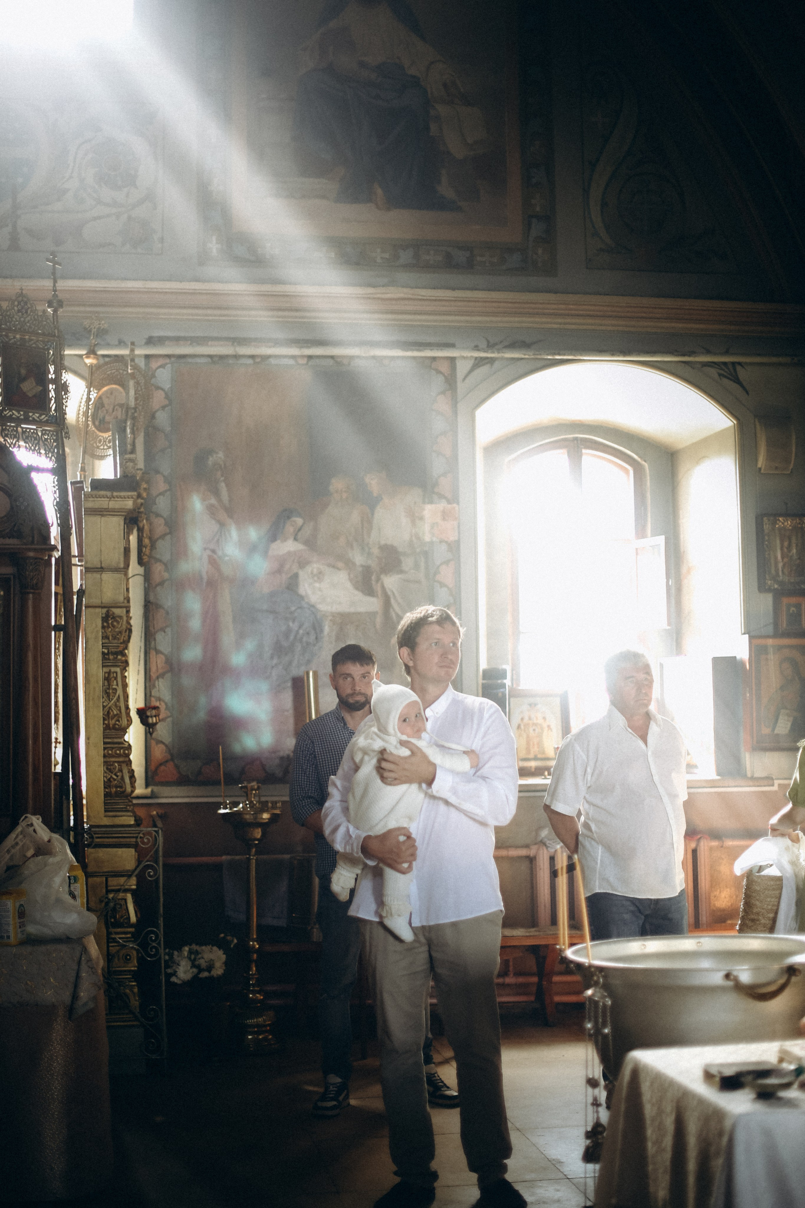 Крещение Ивана. Фотограф Анастасия Кувшинова Москва