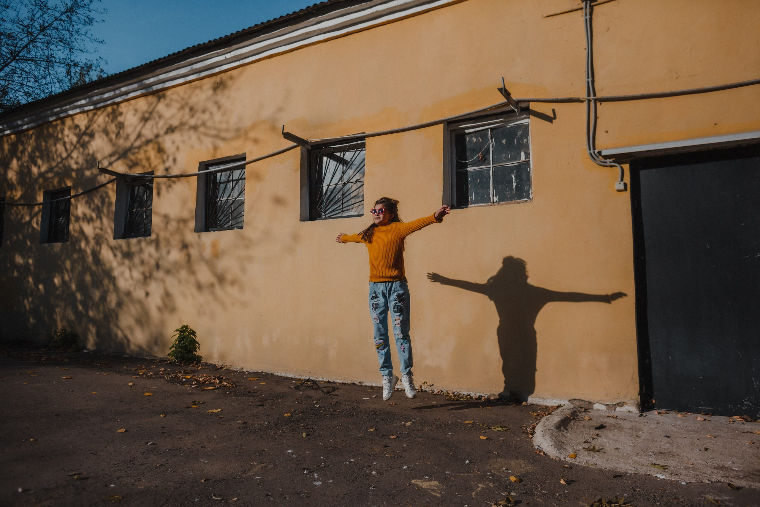Осенний детский портрет (прогулка). Портретный и репортажный фотограф в Москве, Ольга Ларема
