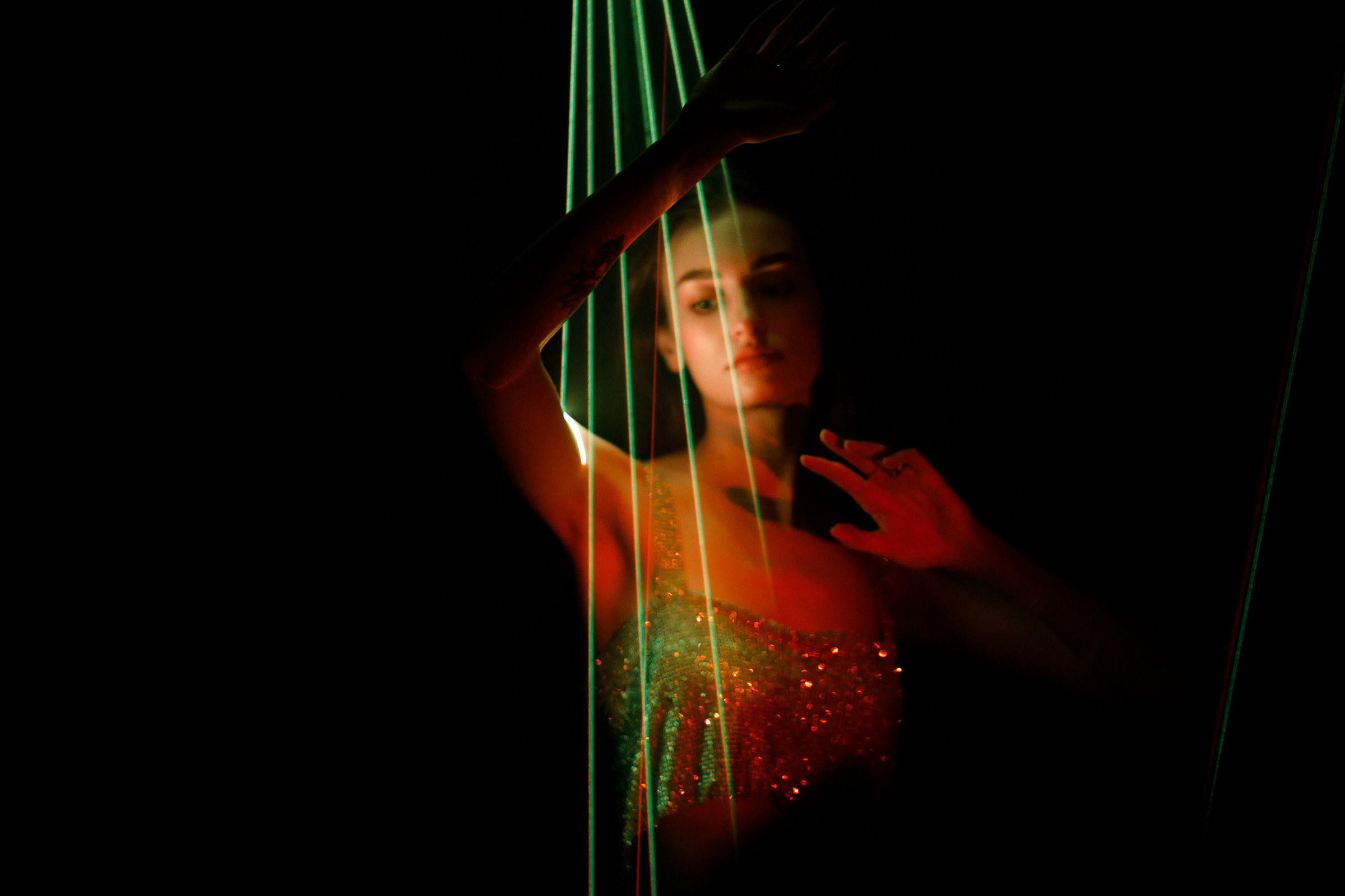Сияние лазера. Фотограф в Уфе Ирина Идрисова