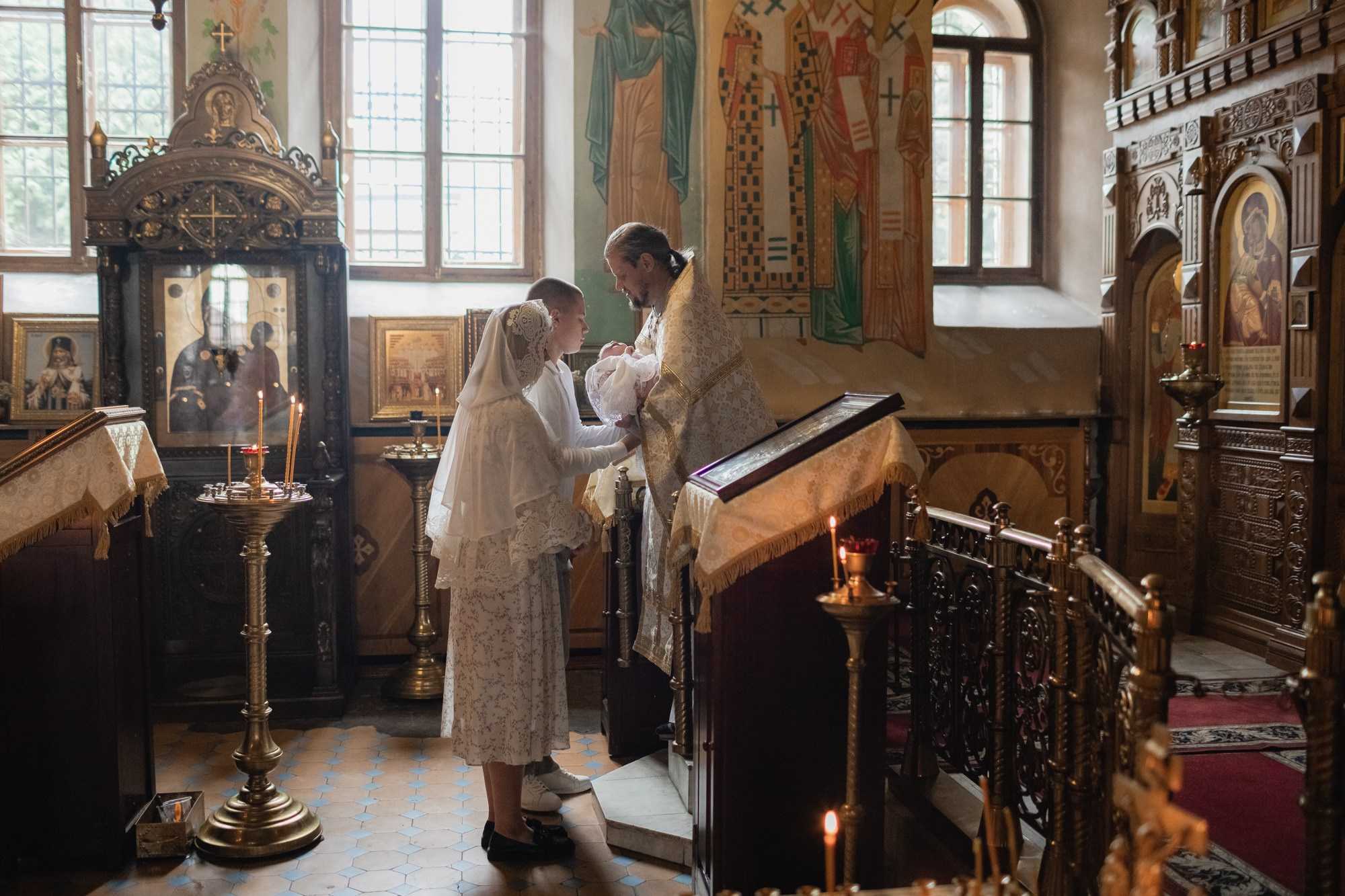 Крещении Мии (д. Бутурлино). Семейный фотограф новорождённых в Серпухове Юлия Новикова +79637785957