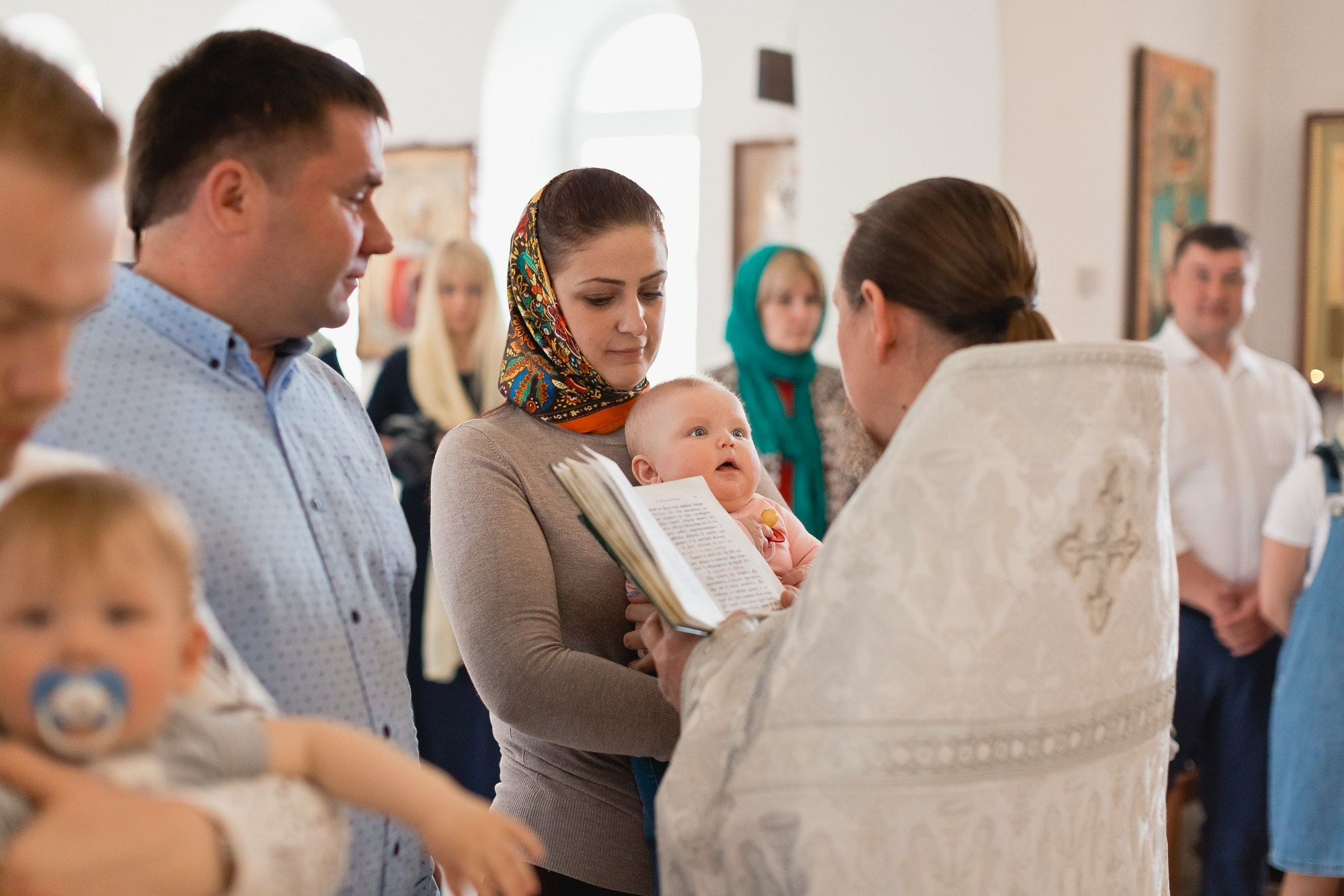КРЕЩЕНИЕ ВАРИ (г. Кремёнки). Семейный фотограф новорождённых в Серпухове Юлия Новикова +79637785957