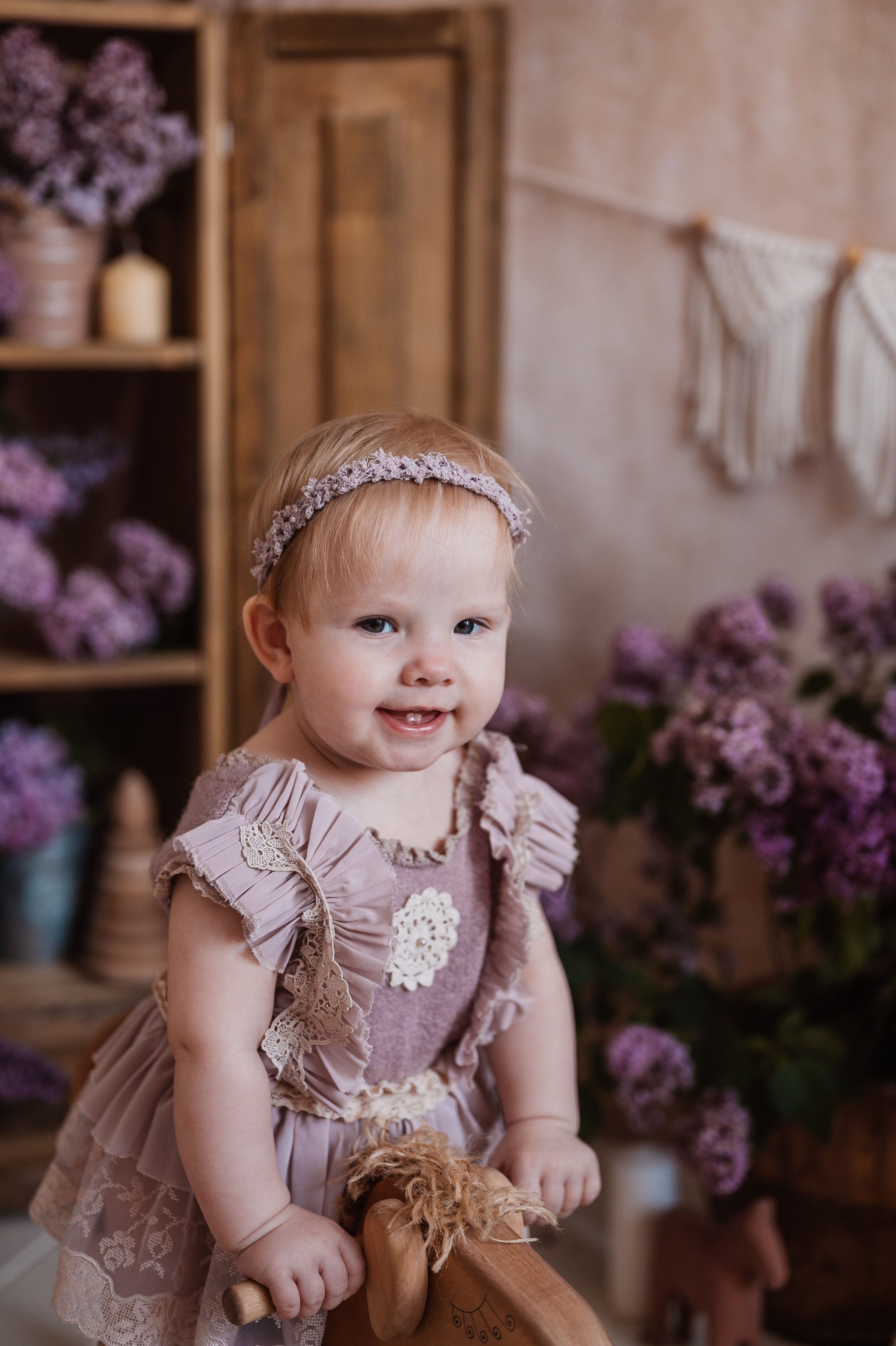 Катюшке годик. Детский и семейный фотограф в Красноярске. Фотосессии новорожденных малышей до 1 месяца