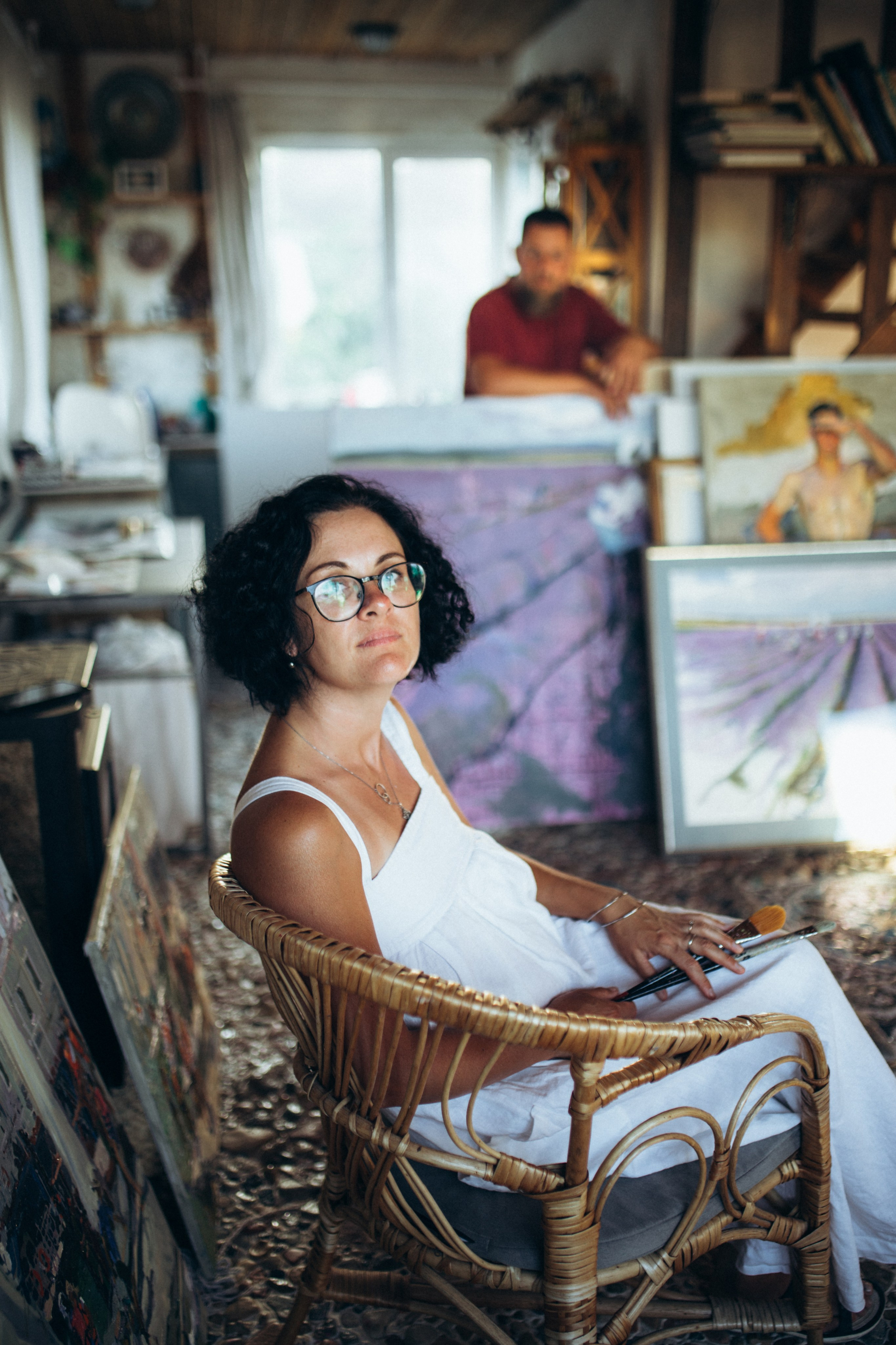 Художник Ольга Григорьева-Климова. Портретный фотограф В Крыму и преподаватель Екатерина Покровская