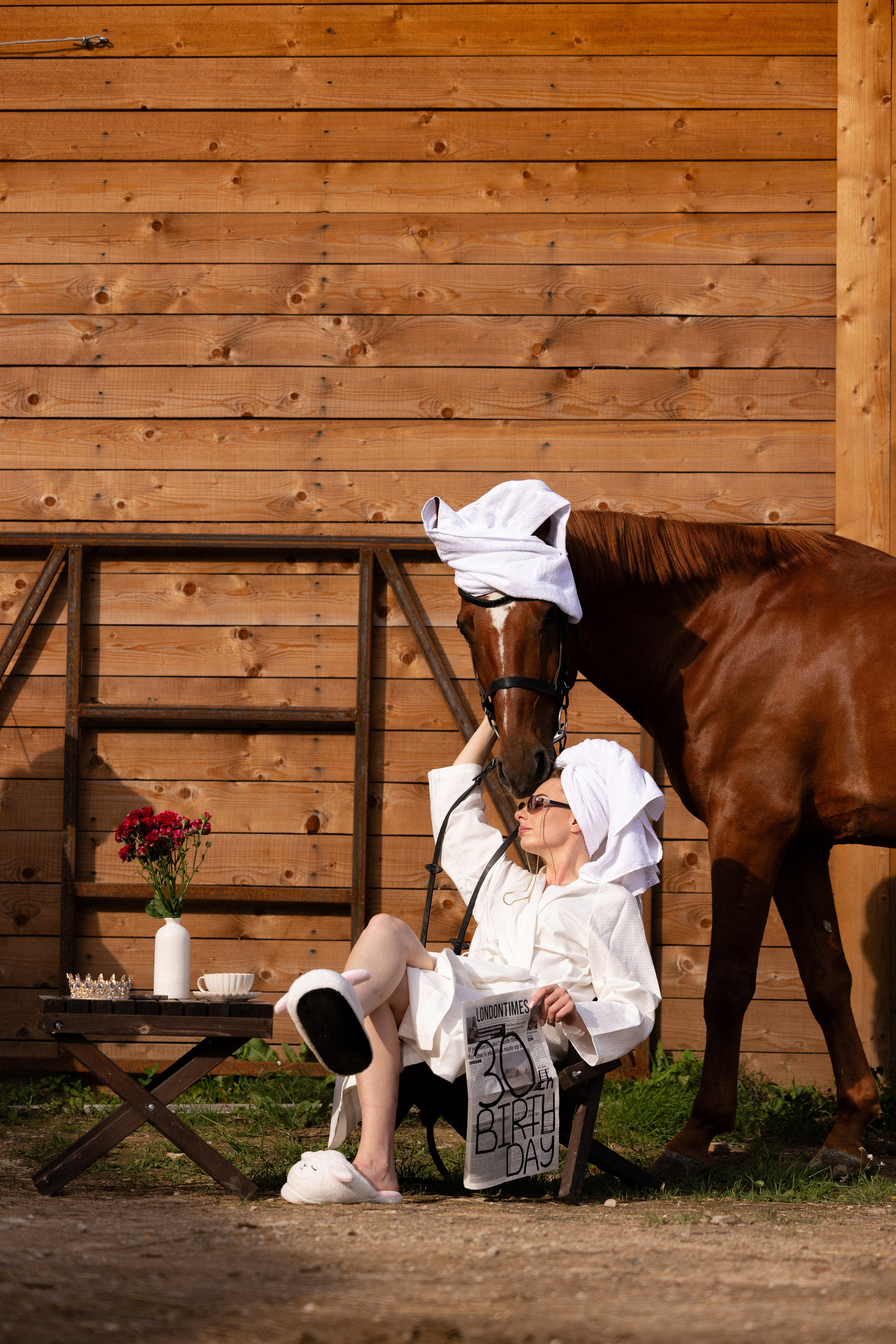 Мария и Реванш. Фотограф и видеограф анималист Аганина Дарья