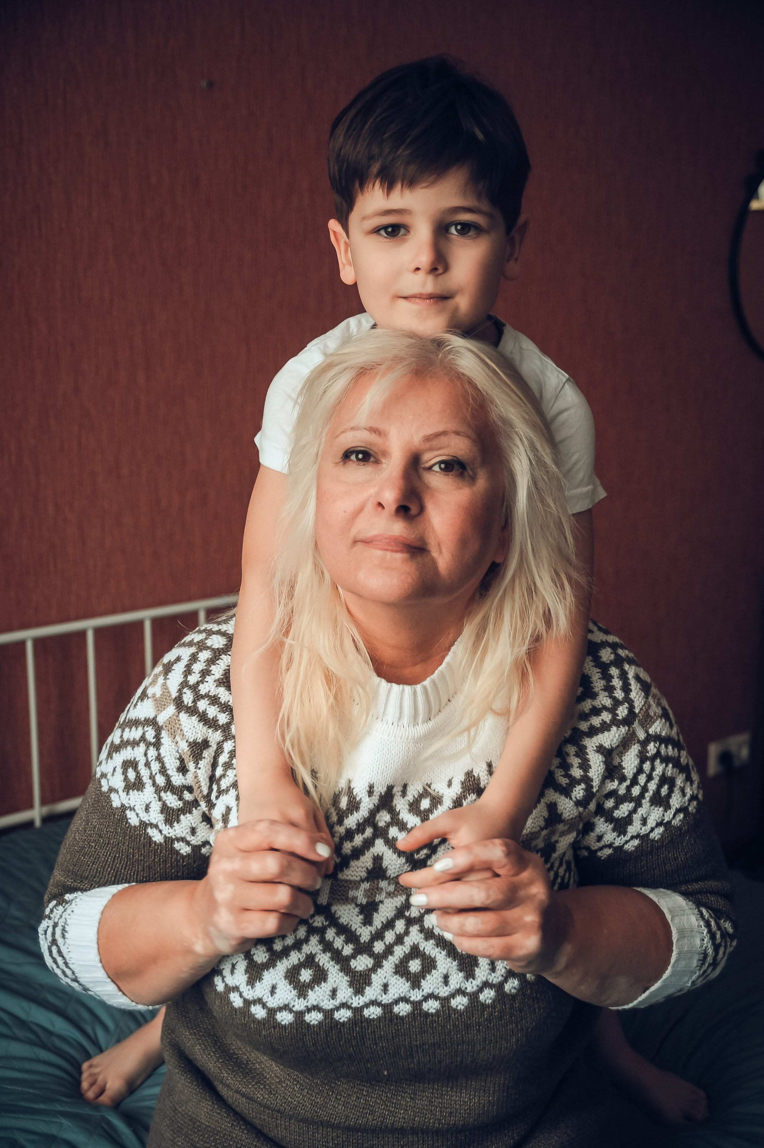 С бабушкой. Фотограф, визажист. Москва