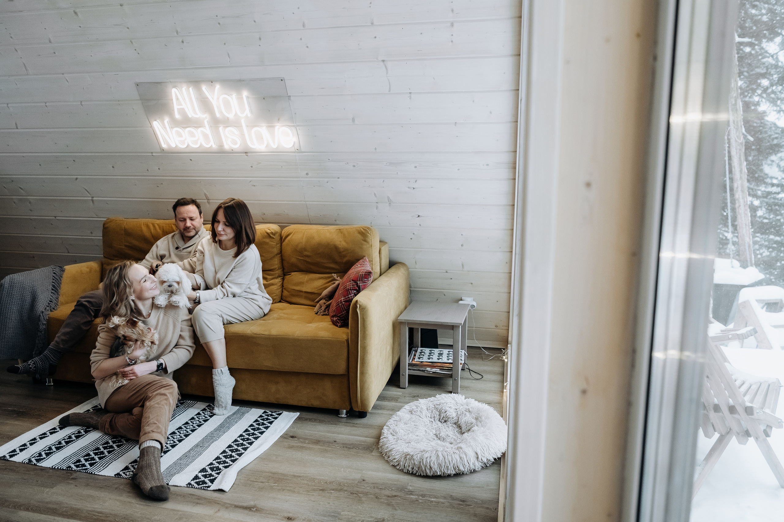 Оля, Саша, Кристина