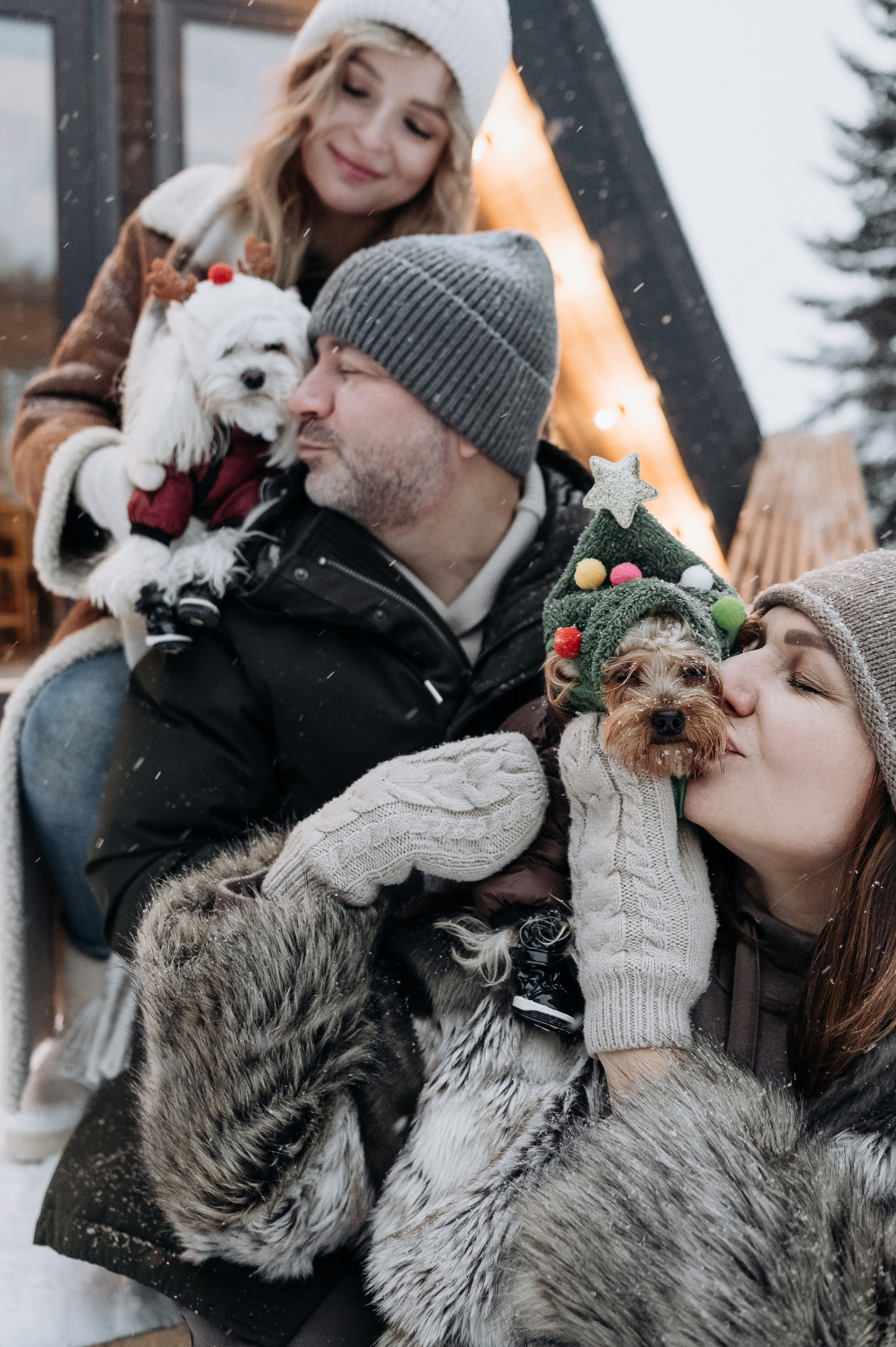 Оля, Саша, Кристина