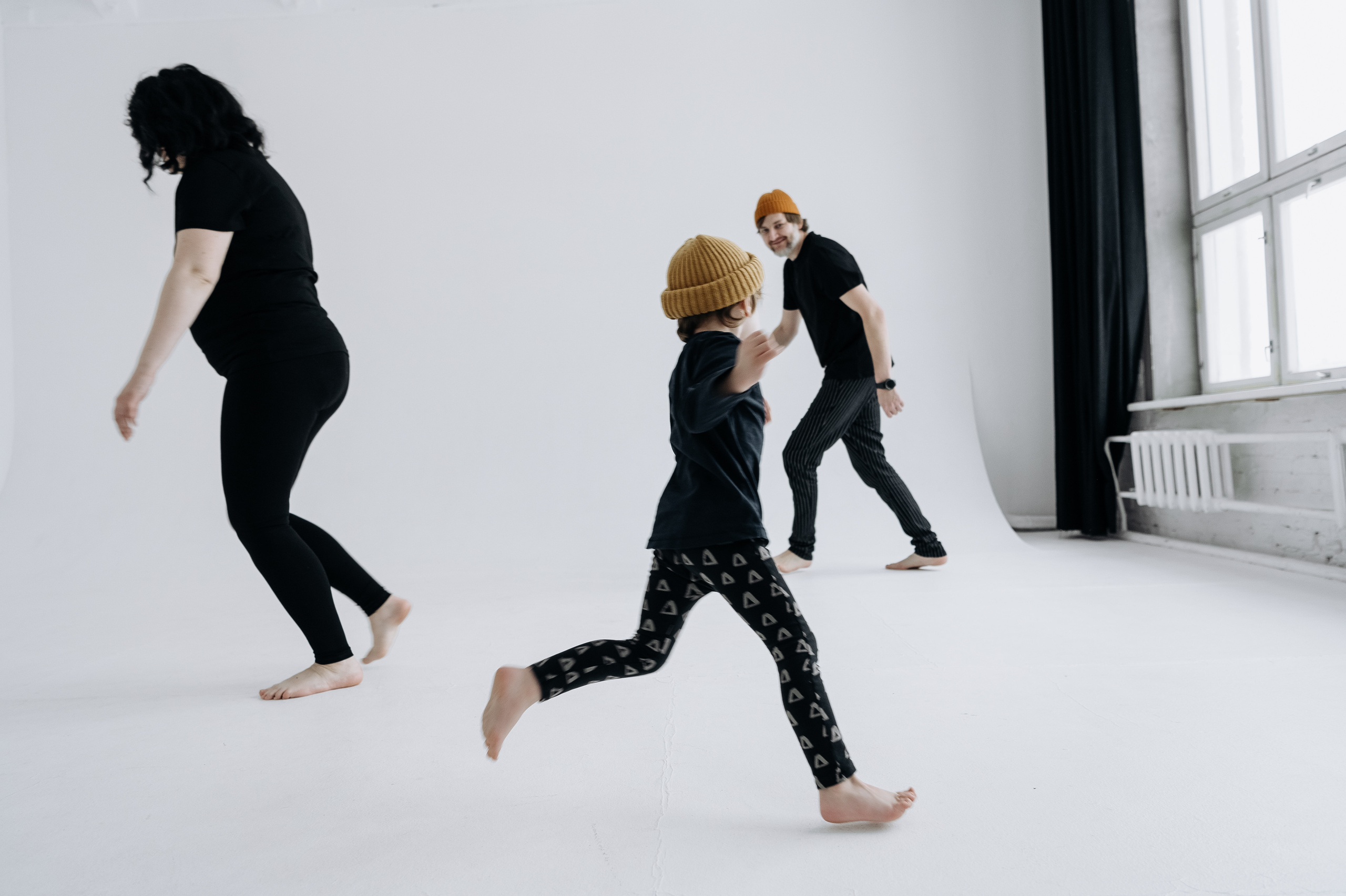 Ира, Яша, Федя