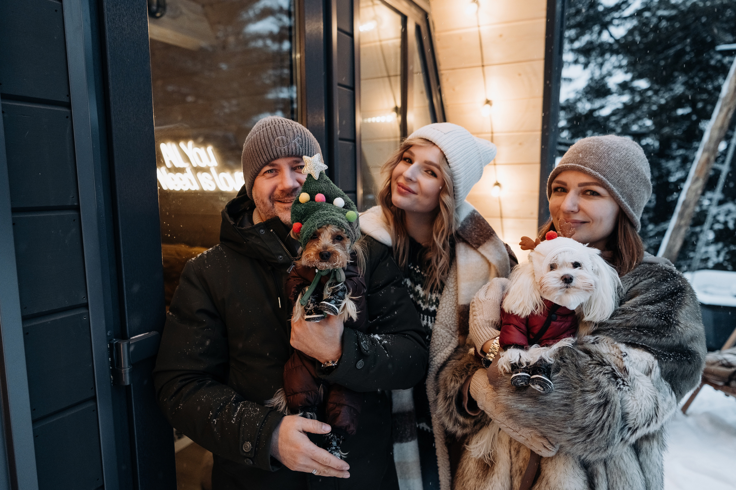 Оля, Саша, Кристина