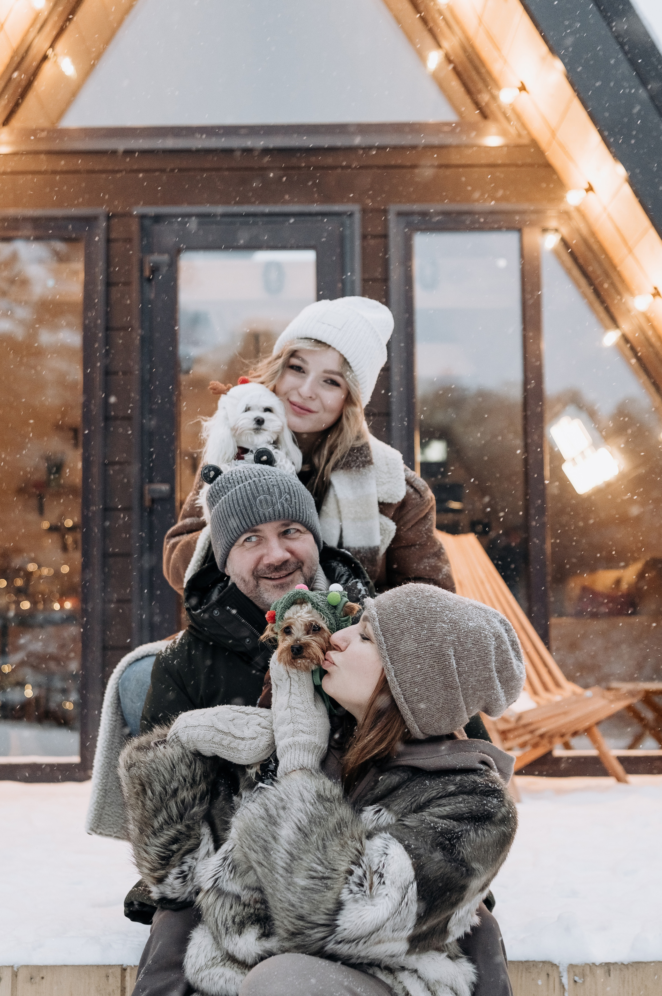 Оля, Саша, Кристина