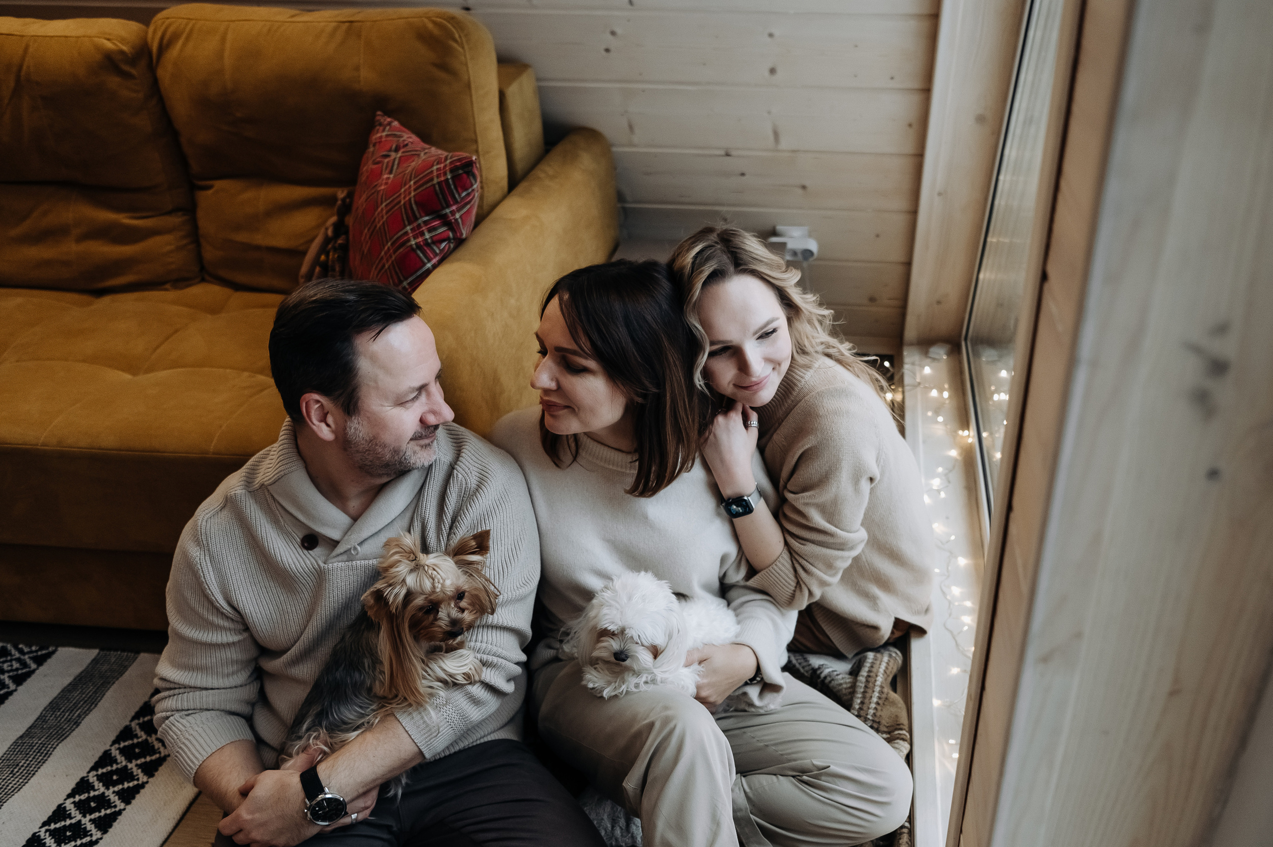 Оля, Саша, Кристина