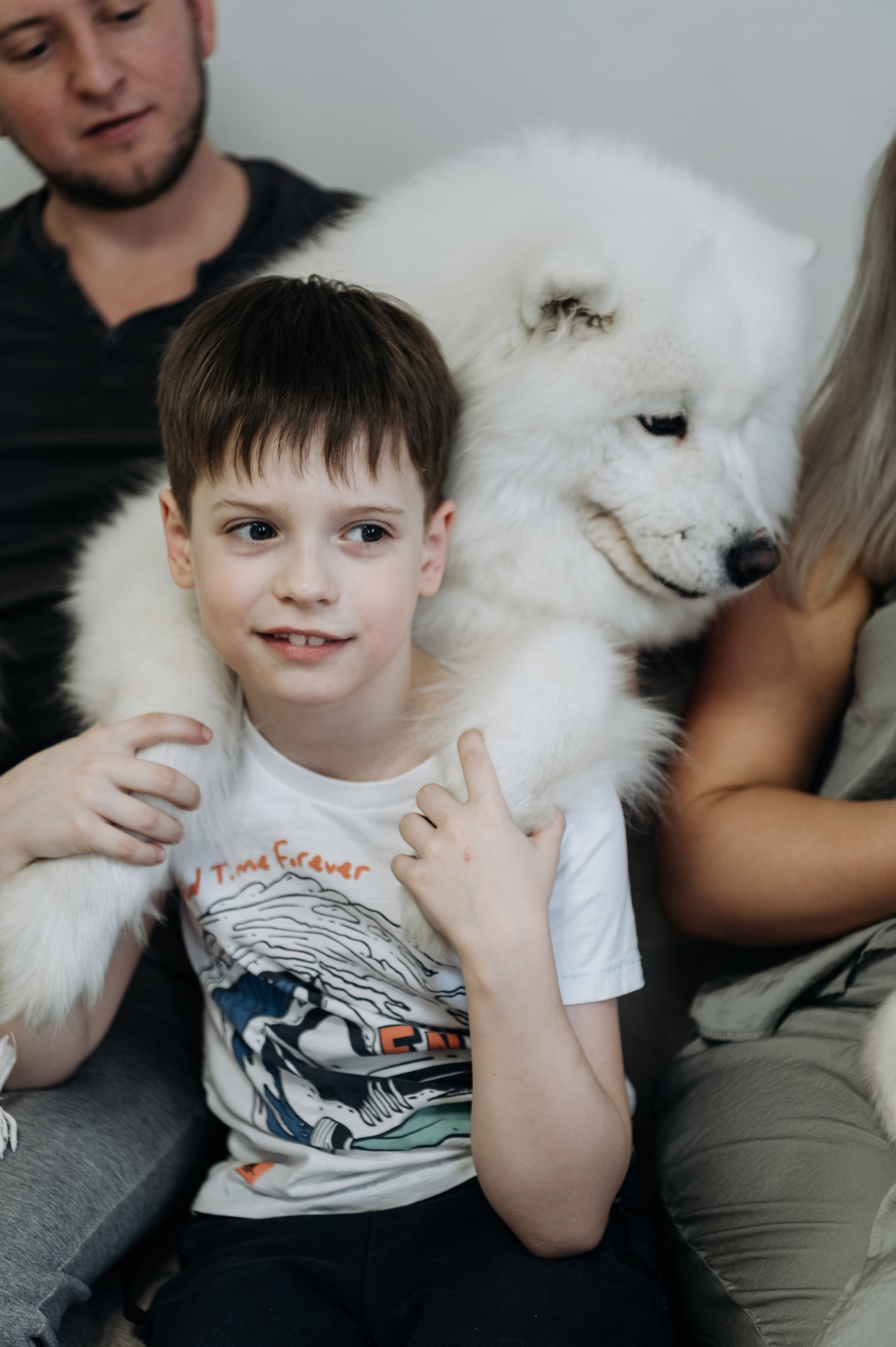 Оля, Саша, Сережа