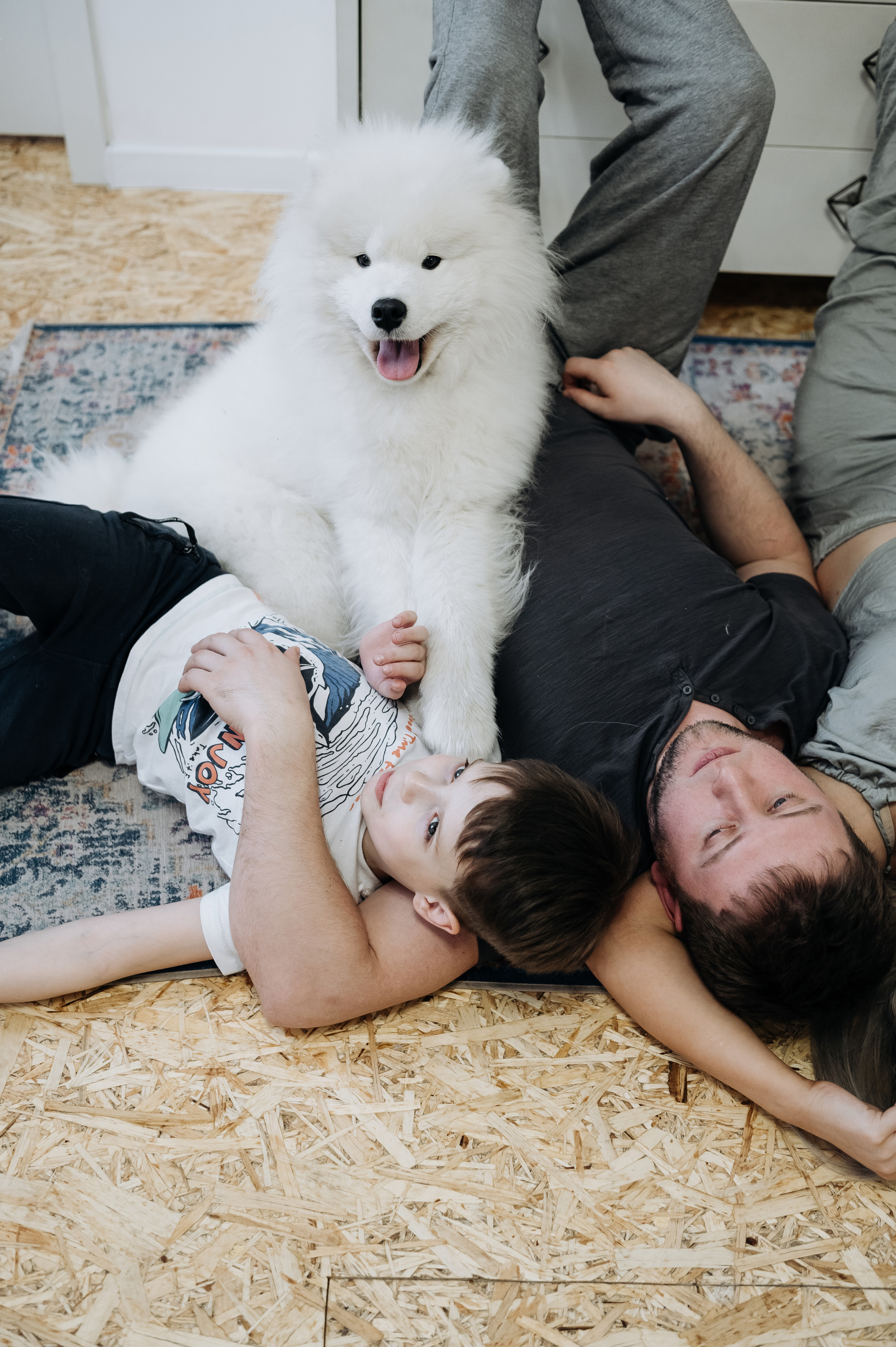 Оля, Саша, Сережа