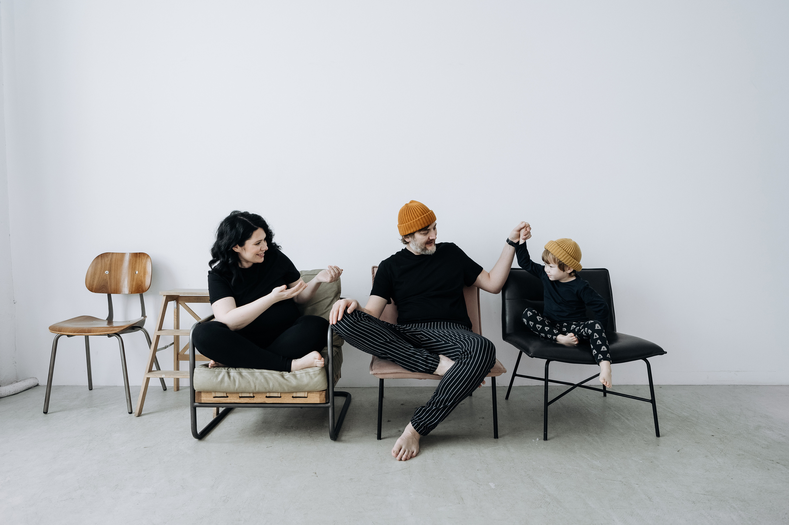 Ира, Яша, Федя