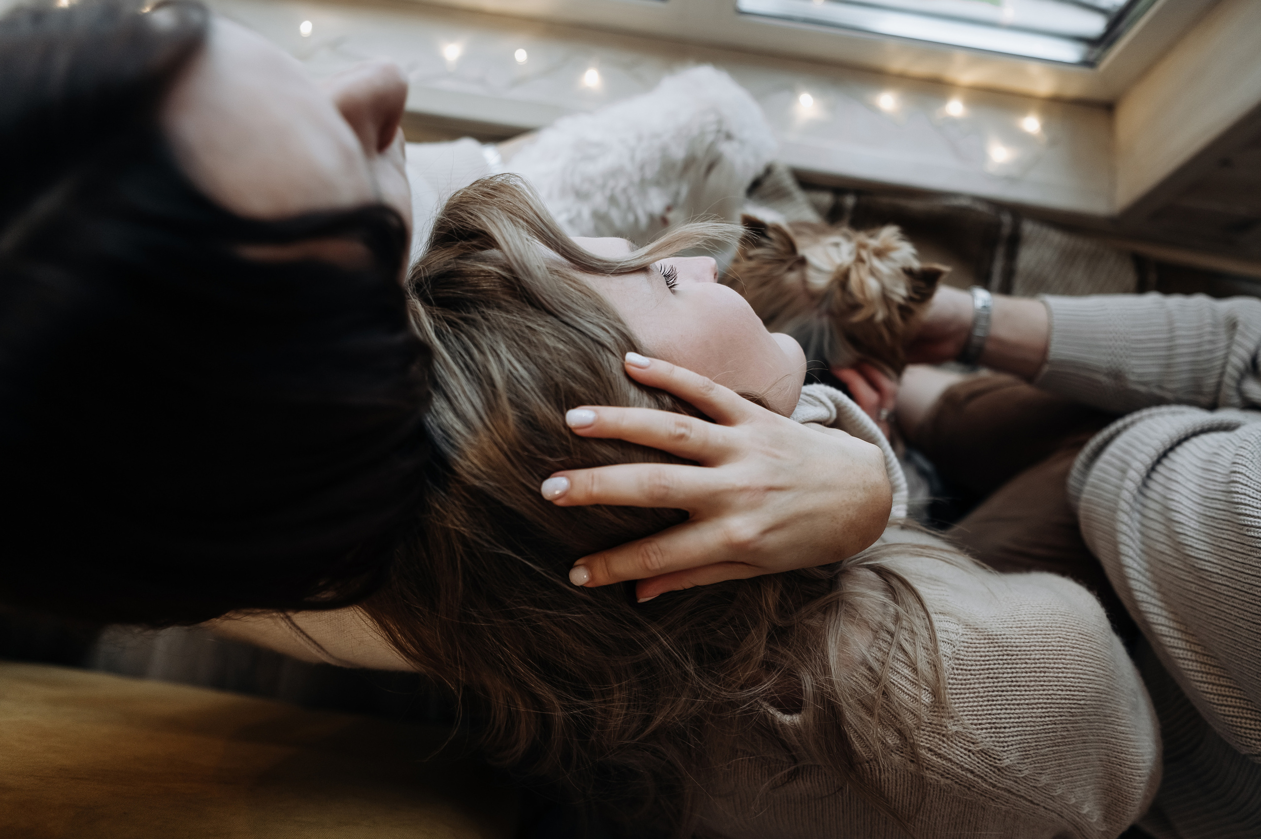 Оля, Саша, Кристина