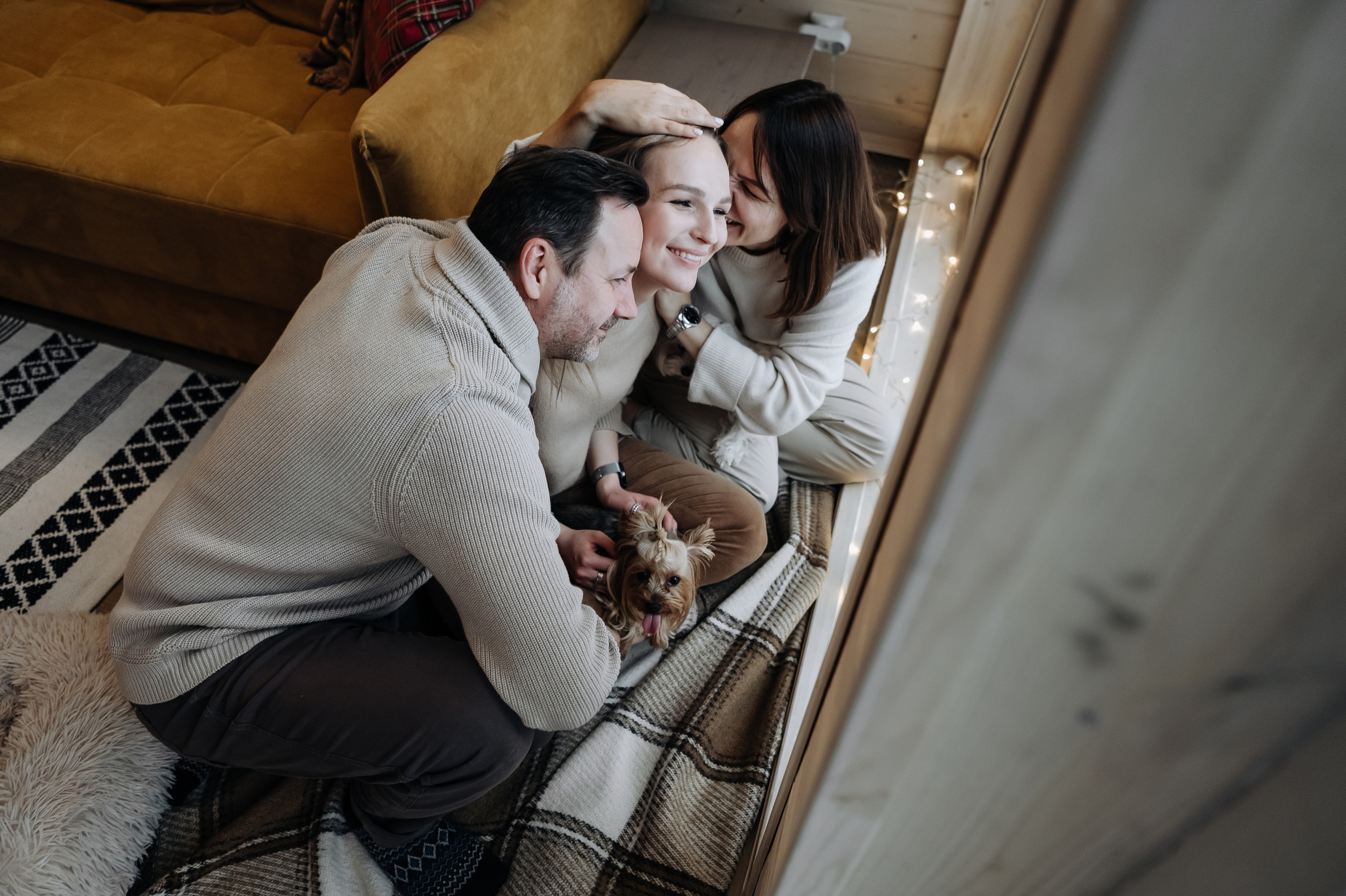 Оля, Саша, Кристина