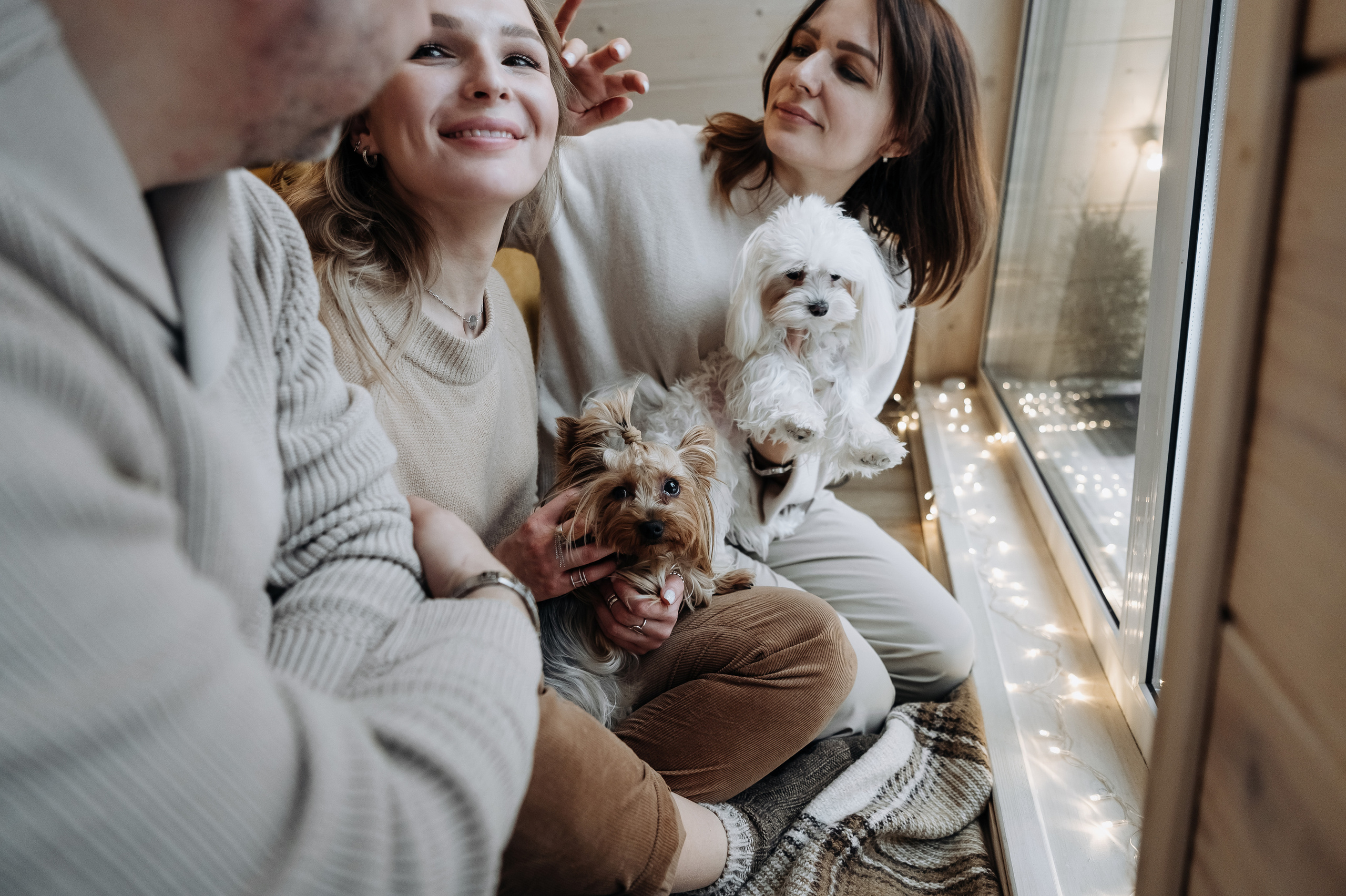 Оля, Саша, Кристина