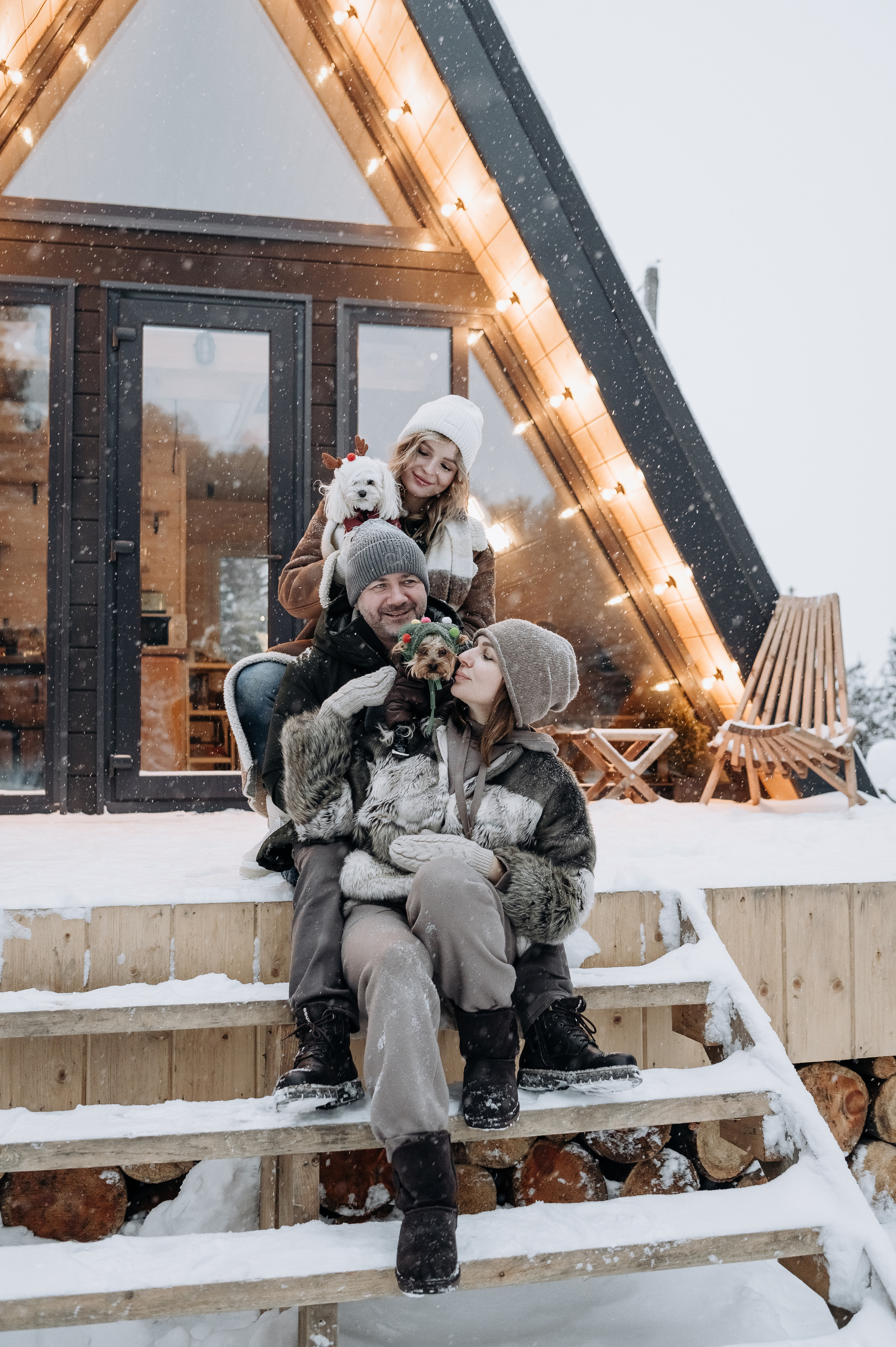 Оля, Саша, Кристина