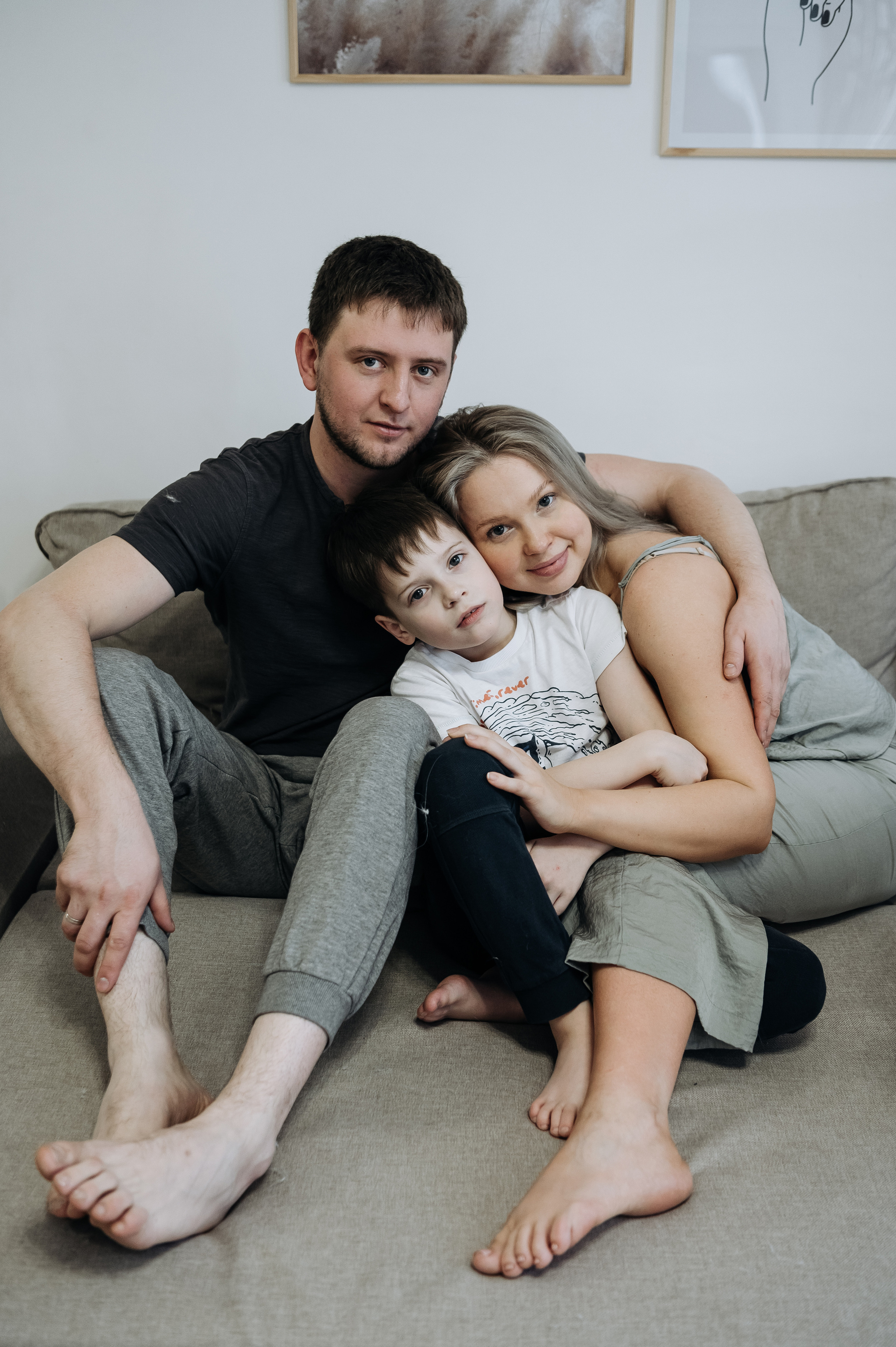 Оля, Саша, Сережа