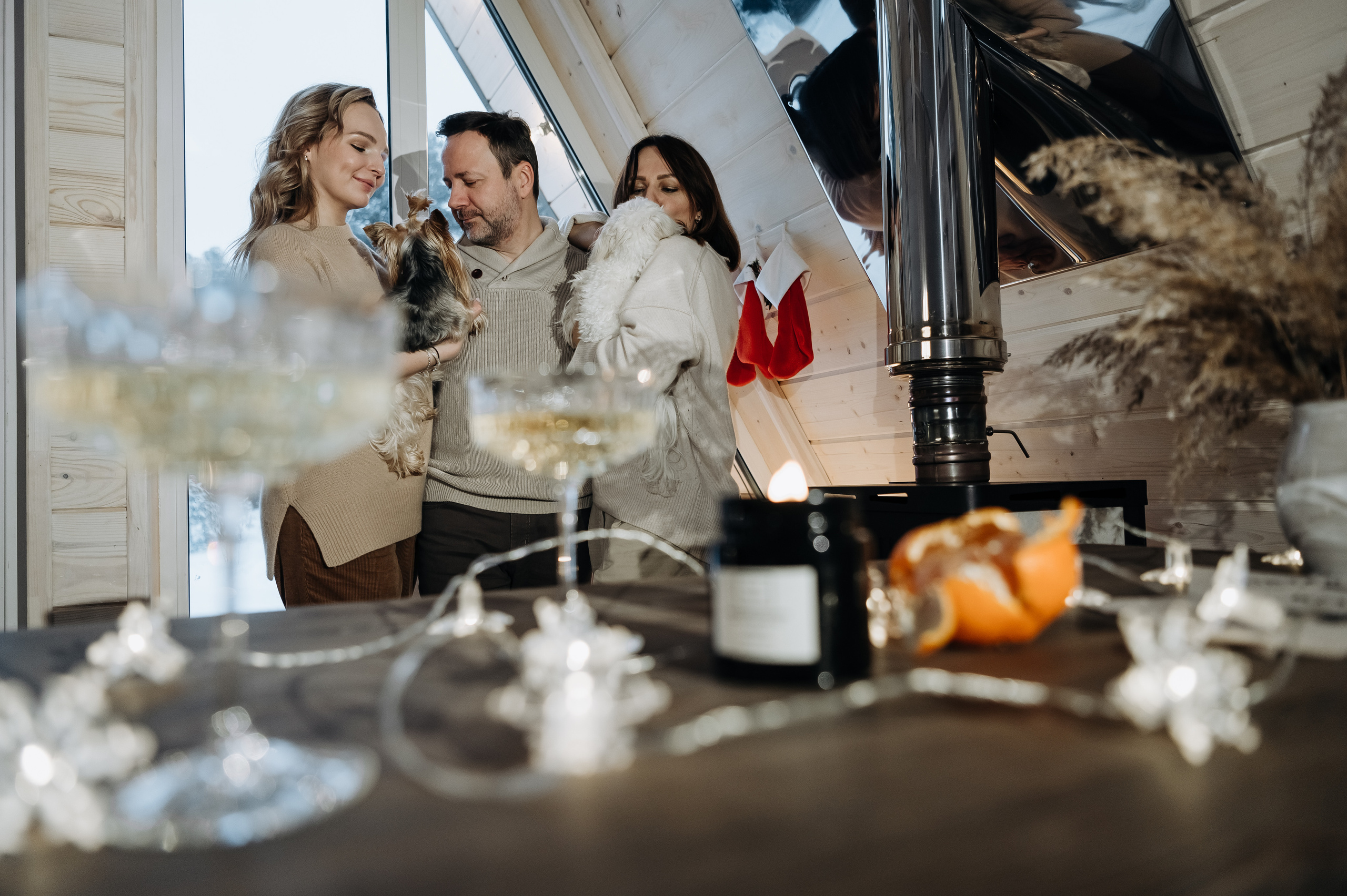 Оля, Саша, Кристина