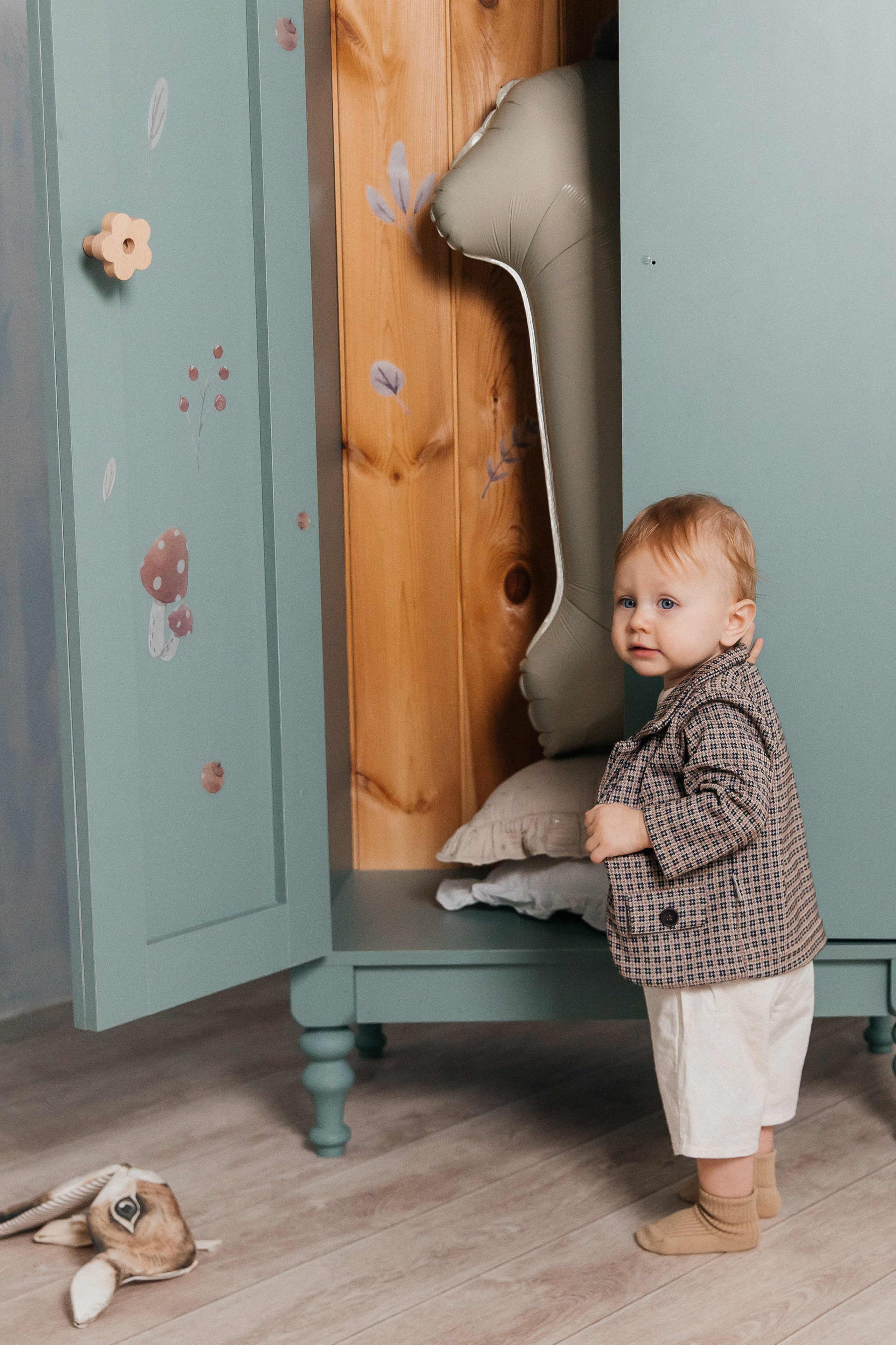 Фотосессия на 1 годик, детская фотостудия Кемерово