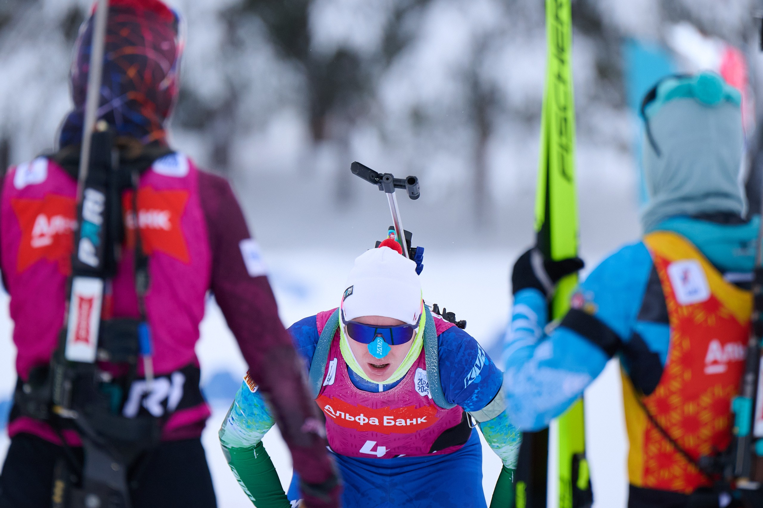 Биатлон. Чемпионат России — 2024/2025, 3-й этап, Ижевск. Ижевская винтовка. Спортивный репортажный фотограф в Ижевске Сергей Мерзляков