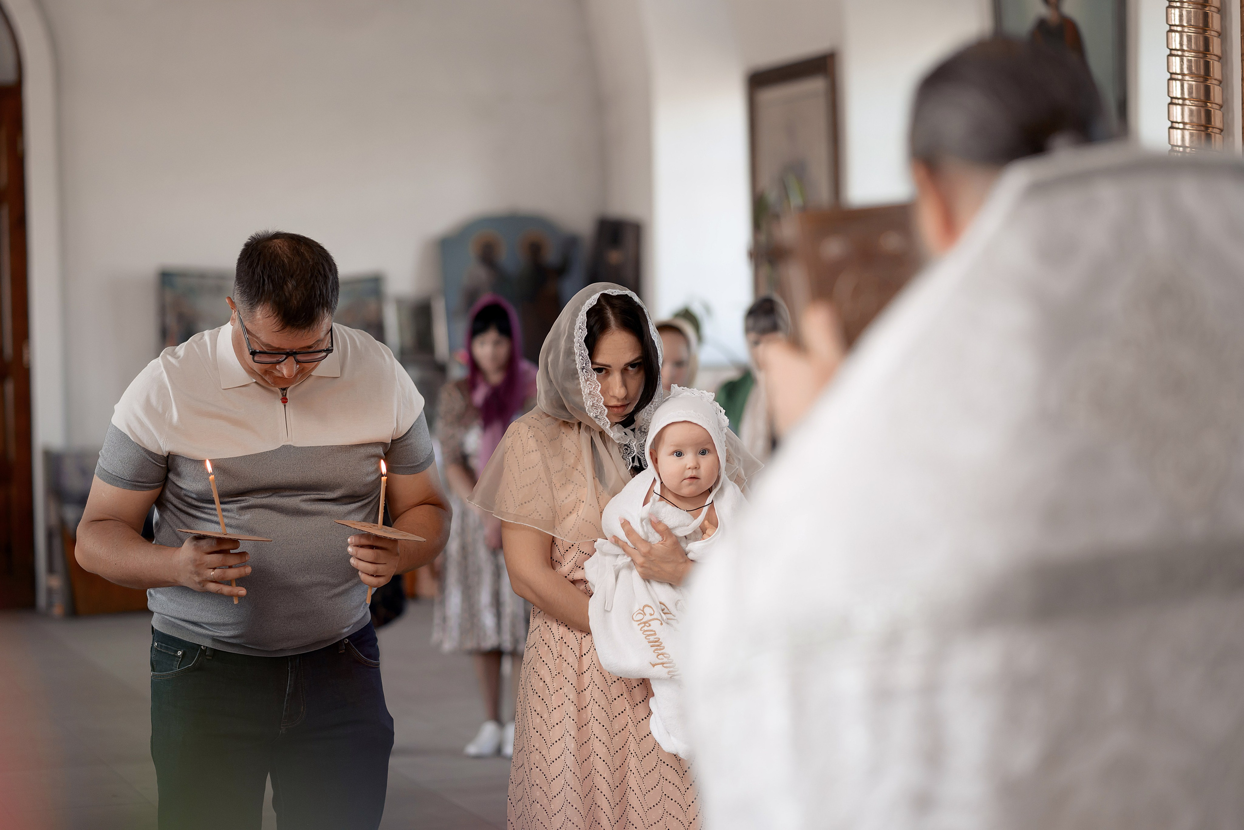 Крещение Екатнрины. Свадебный фотограф Белгород Валуйки Старый Оскол Воронеж
