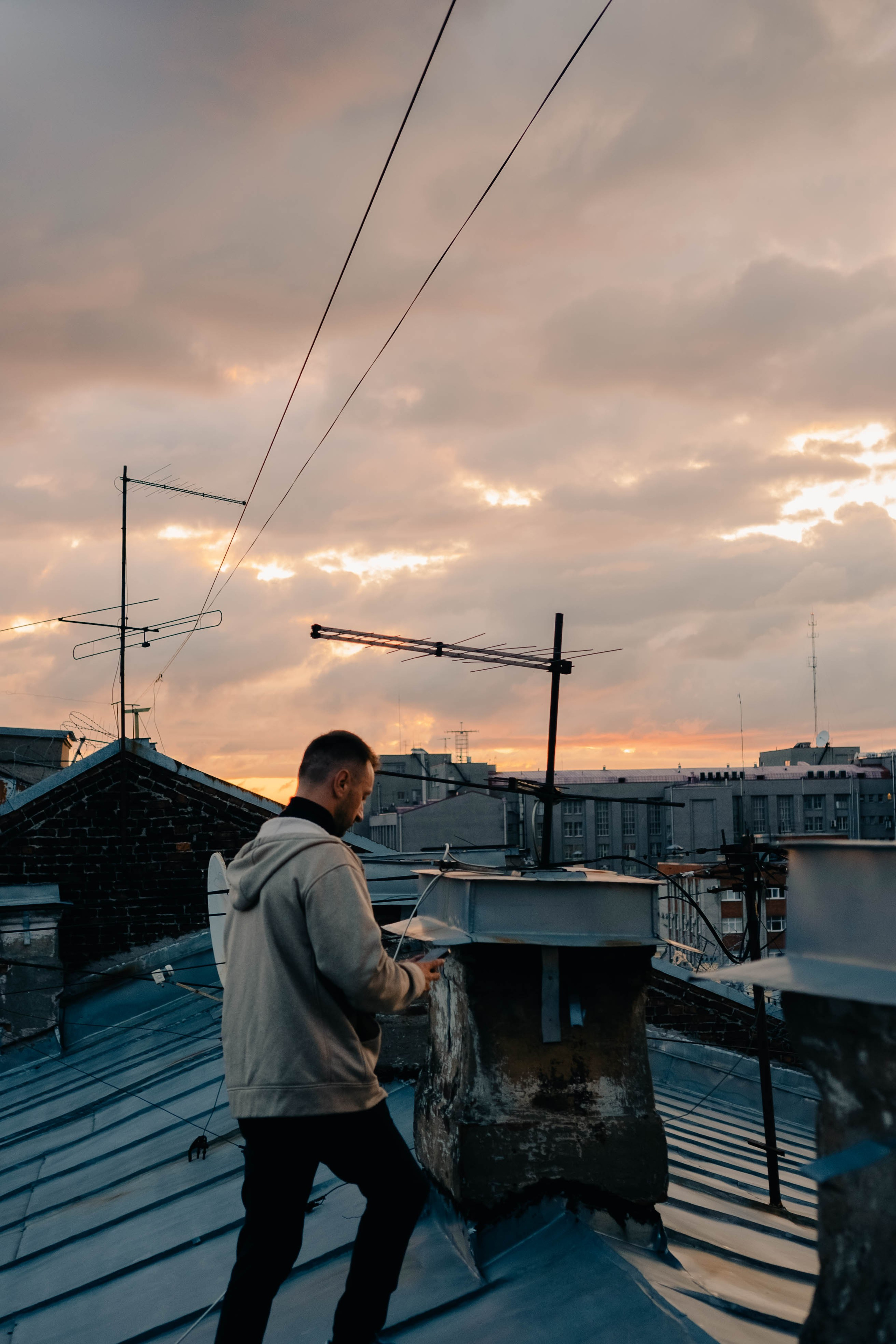 На крыше. Профессиональный фотограф, Санкт-Петербург — Виктория Богомолова