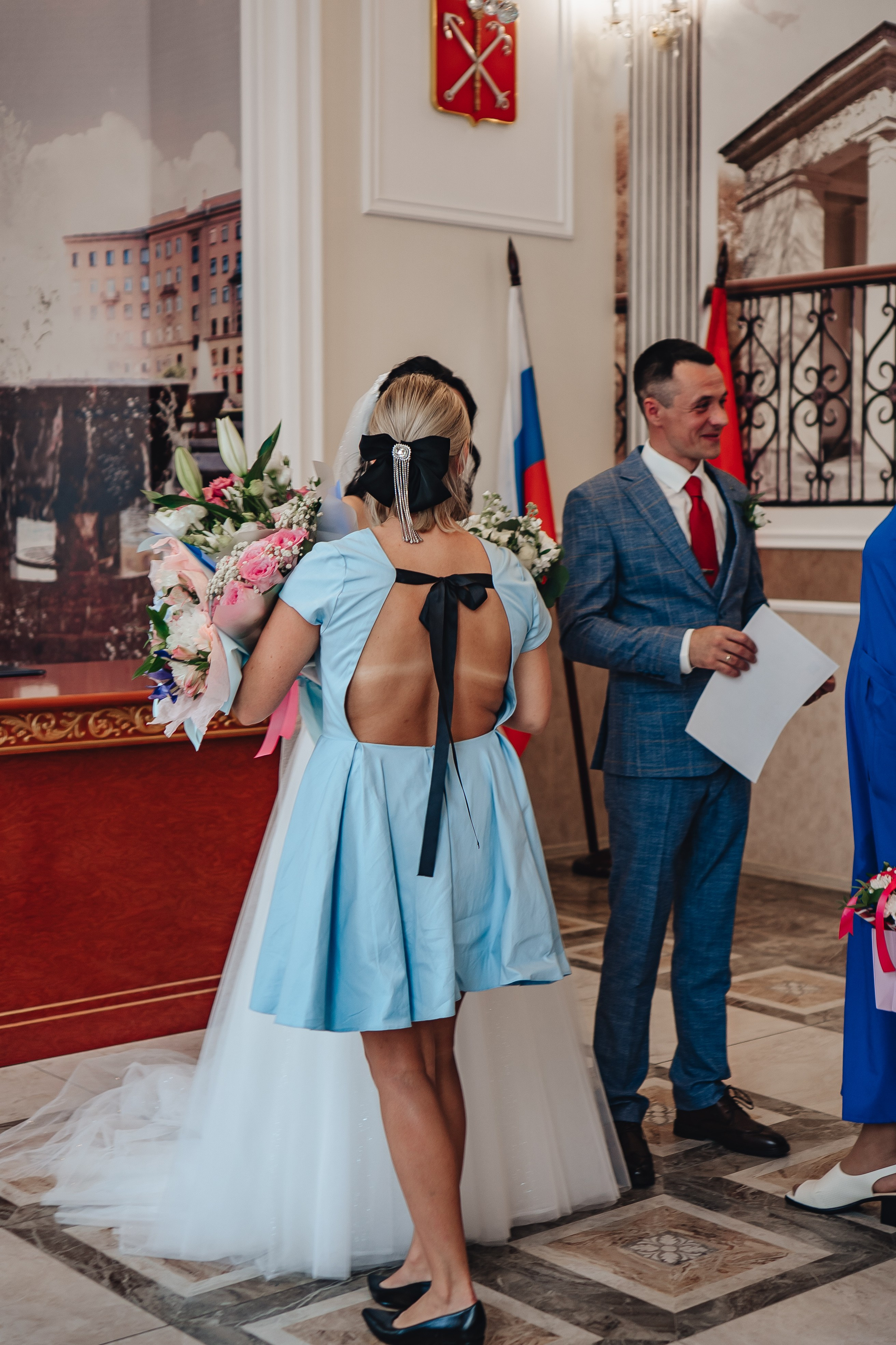 СВАДЕБНАЯ СЬЕМКА В ЗАГСЕ НА МОСКОВСКОМ ПРОСПЕКТЕ. Профессиональный фотограф, Санкт-Петербург — Виктория Богомолова