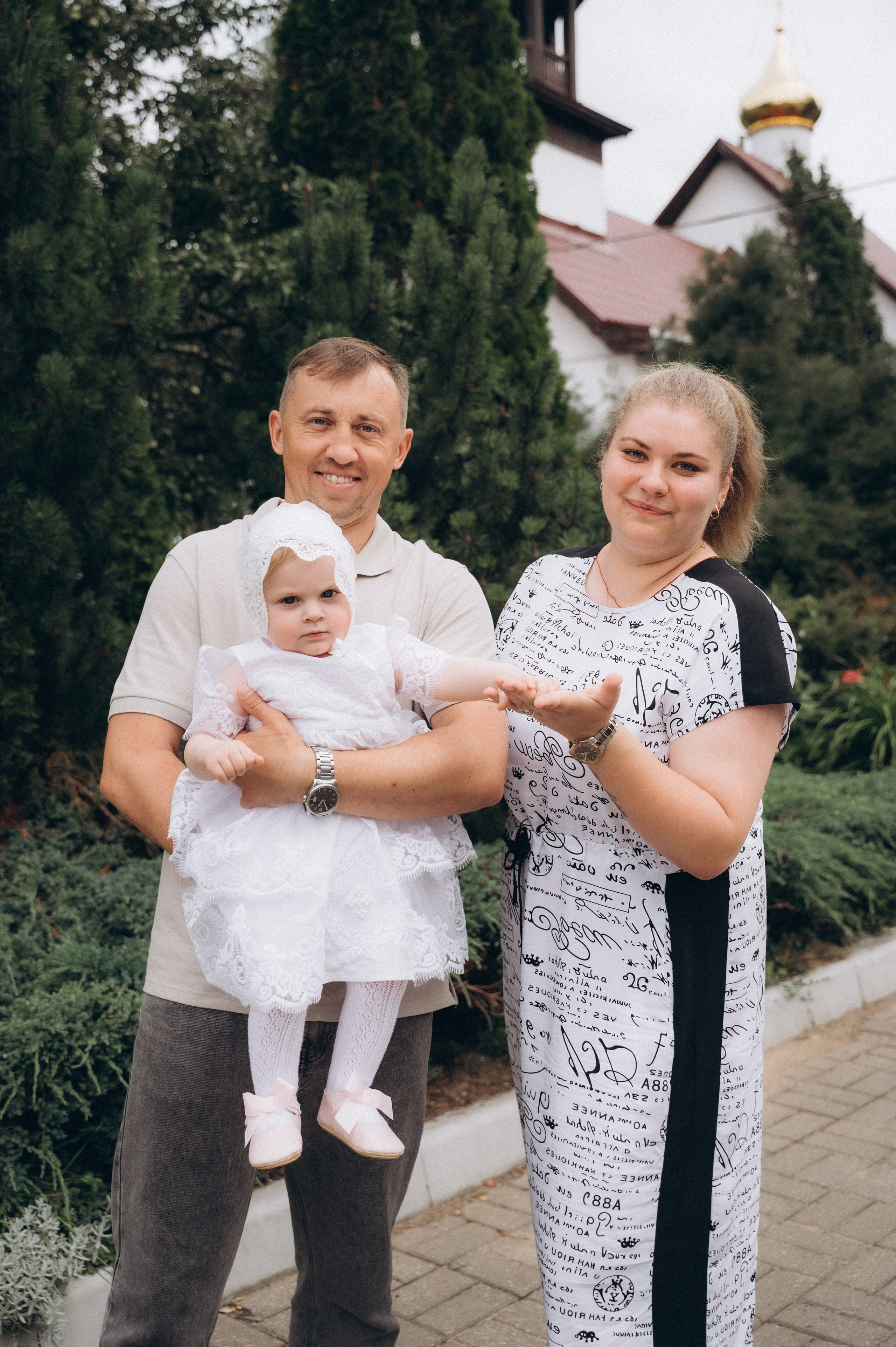 Крещение Владиславы (Криптовый храм в честь собора Новомучеников и Исповедников земли Белорусской). Семейный фотограф в Минске Дарья Дреко