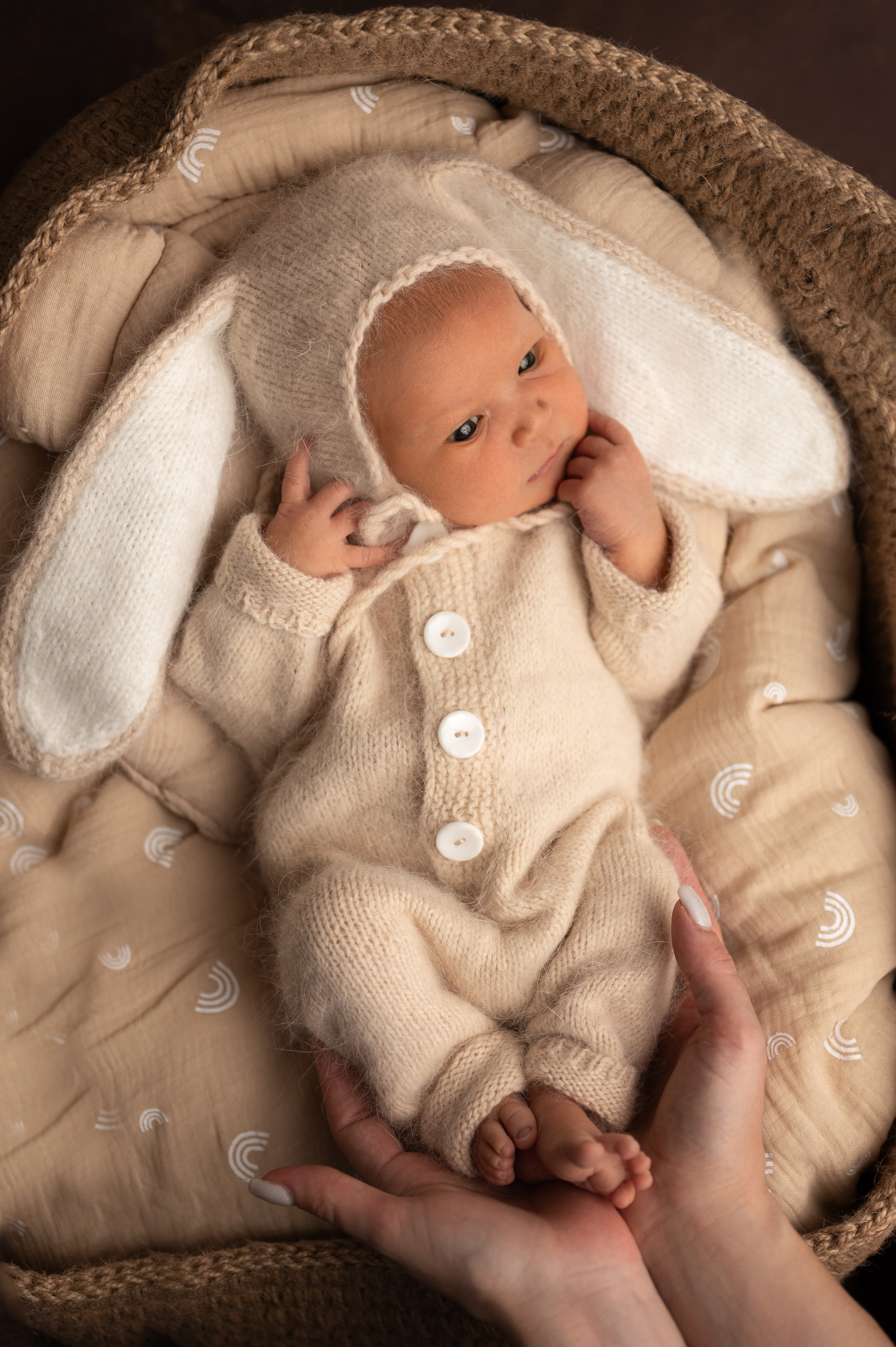 Максим 8 дней. Фотограф новорождённых Ольга Ушакова Москва