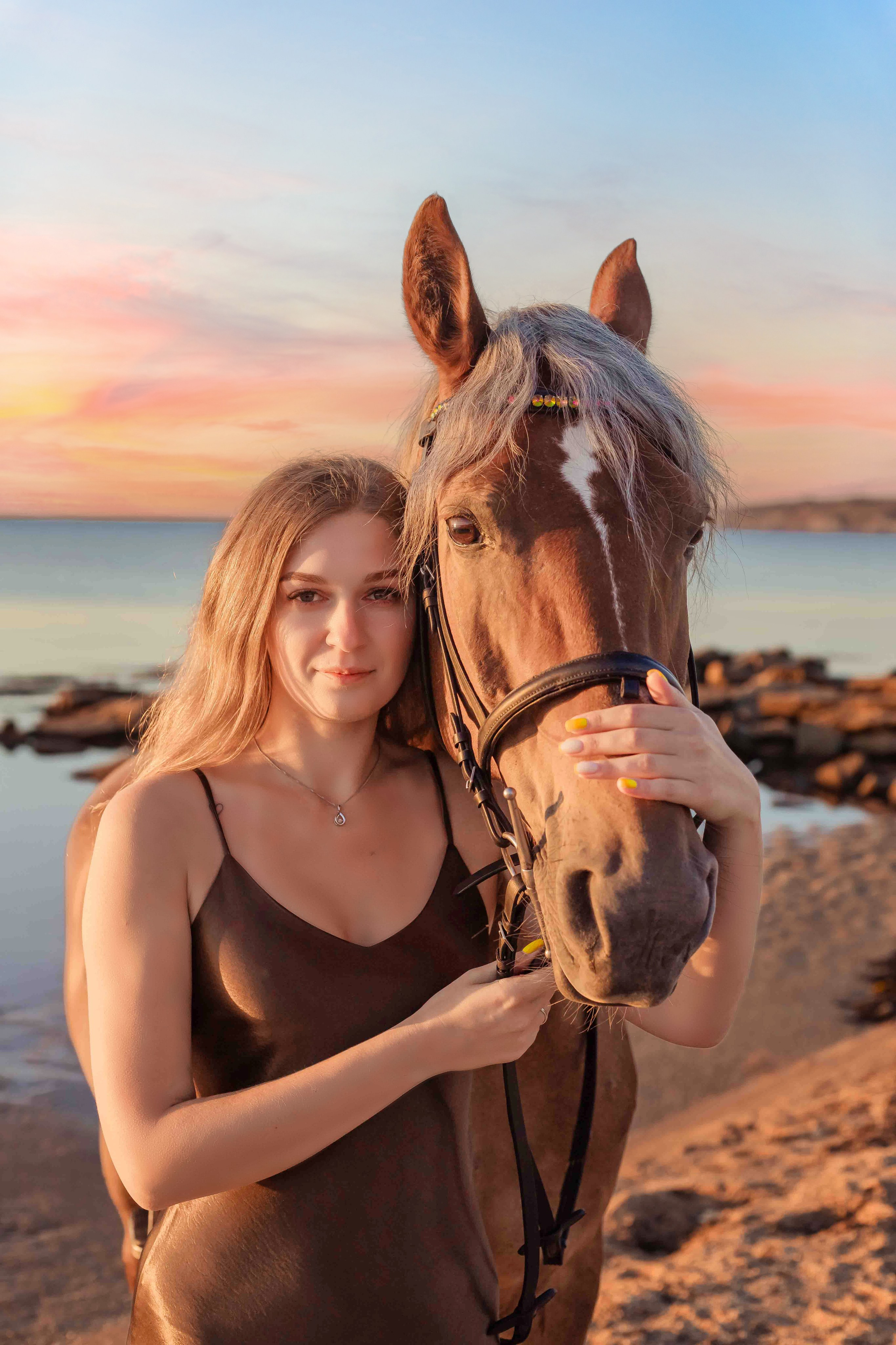 Фотосессия на море с лошадью. Фотограф в Феодосии Наталья Булгакова