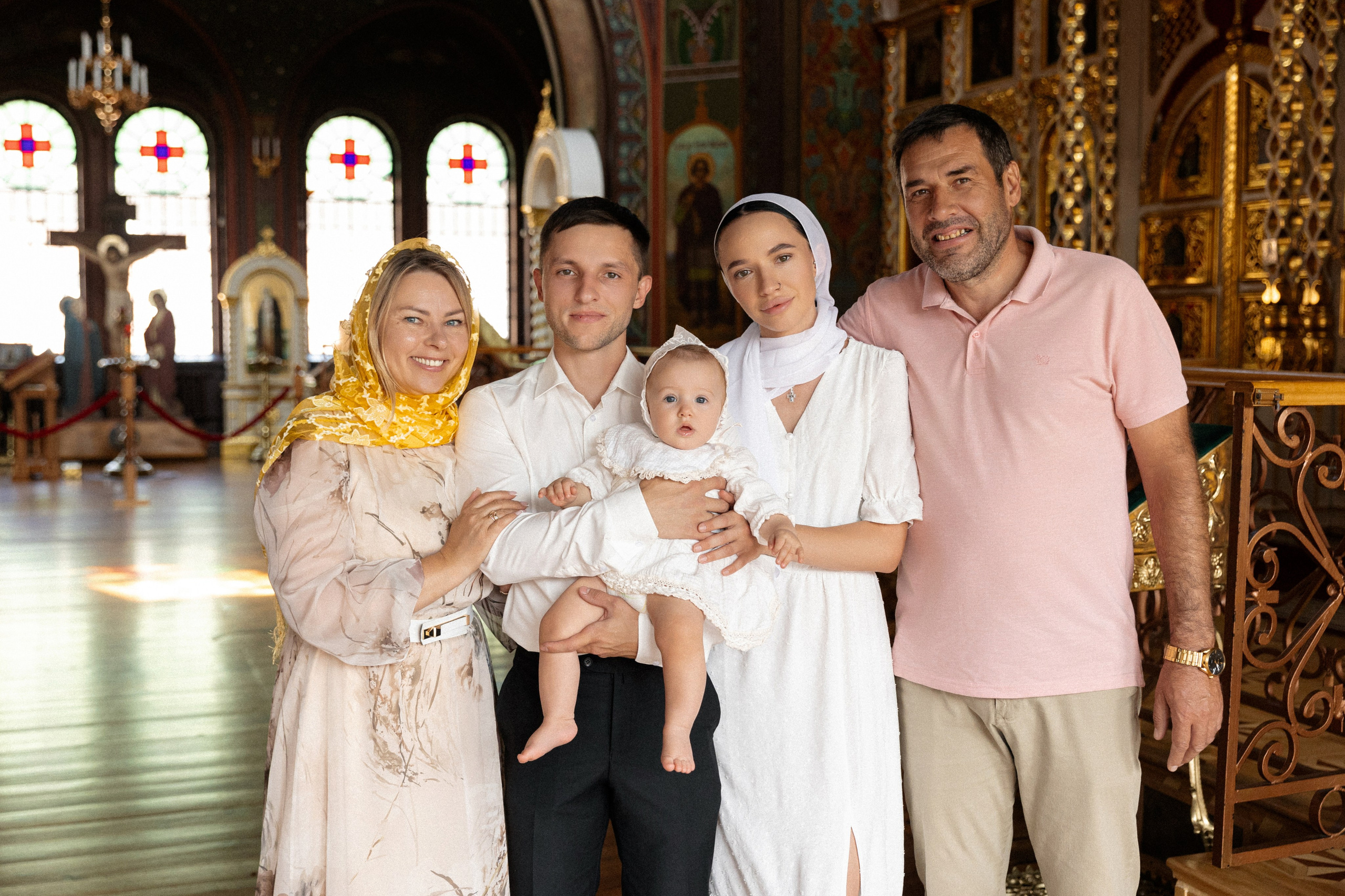 Крещение в Свято-Троицком соборе. Свадебный фотограф и видеограф Краснодар, Ростов, Сочи, Новороссийск