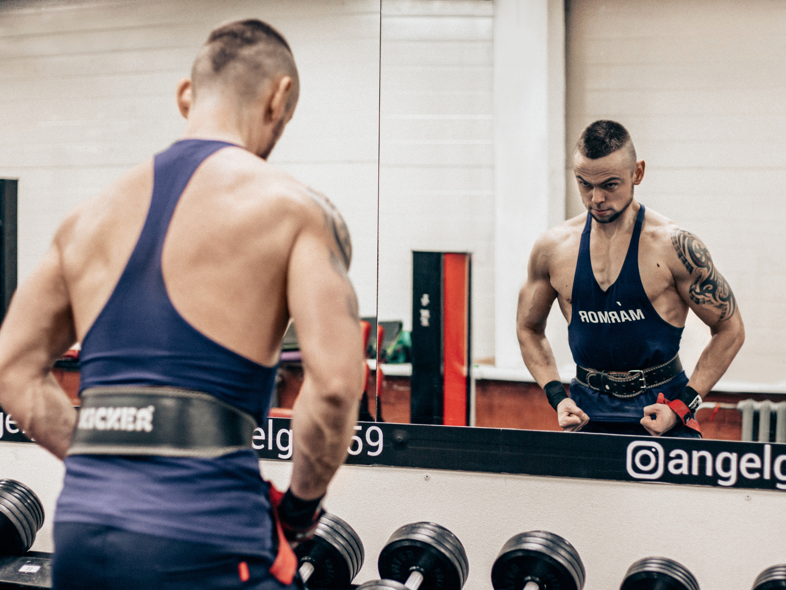 фотосессия в тренажёрном зале