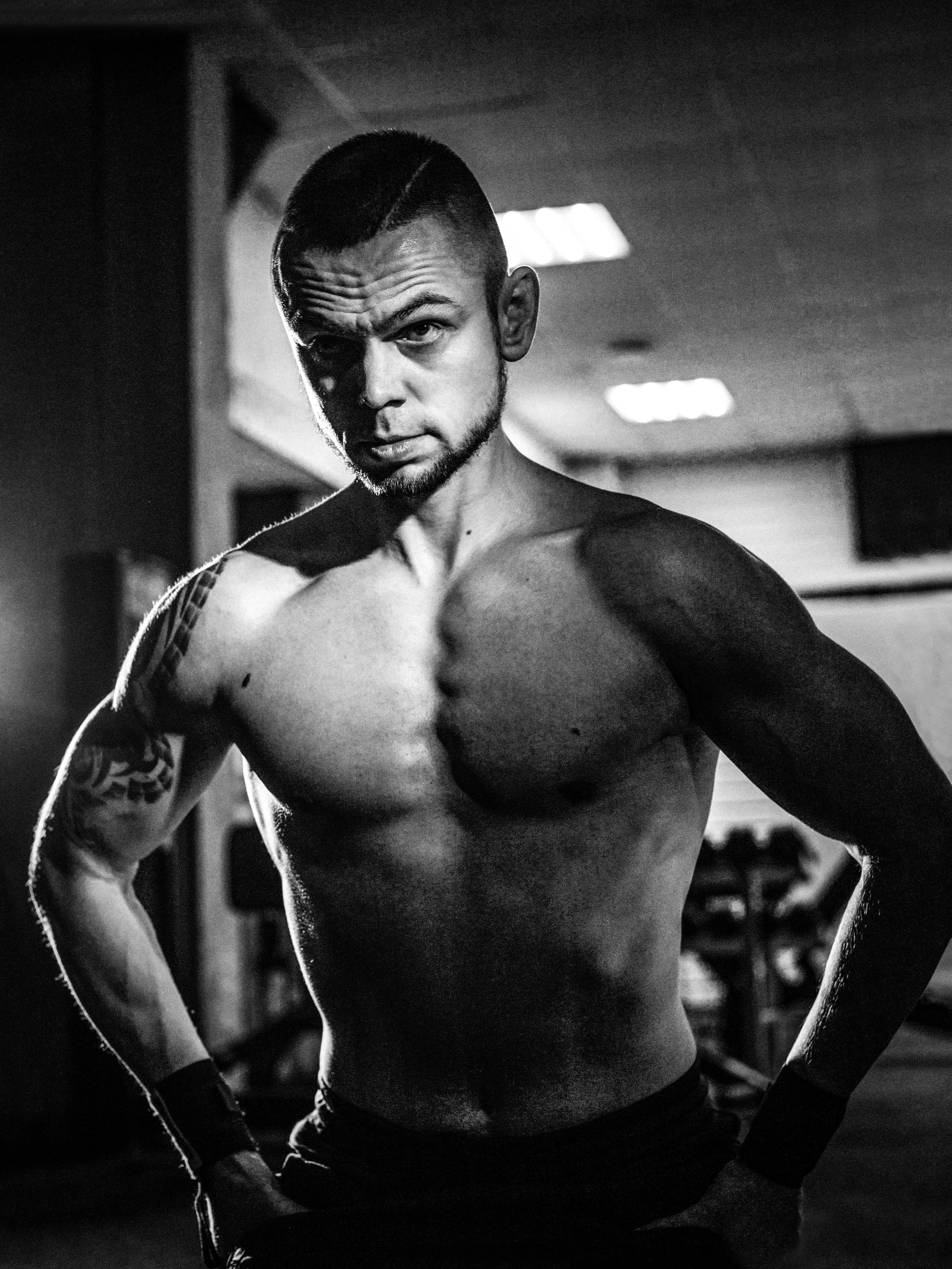 фотосессия в тренажёрном зале