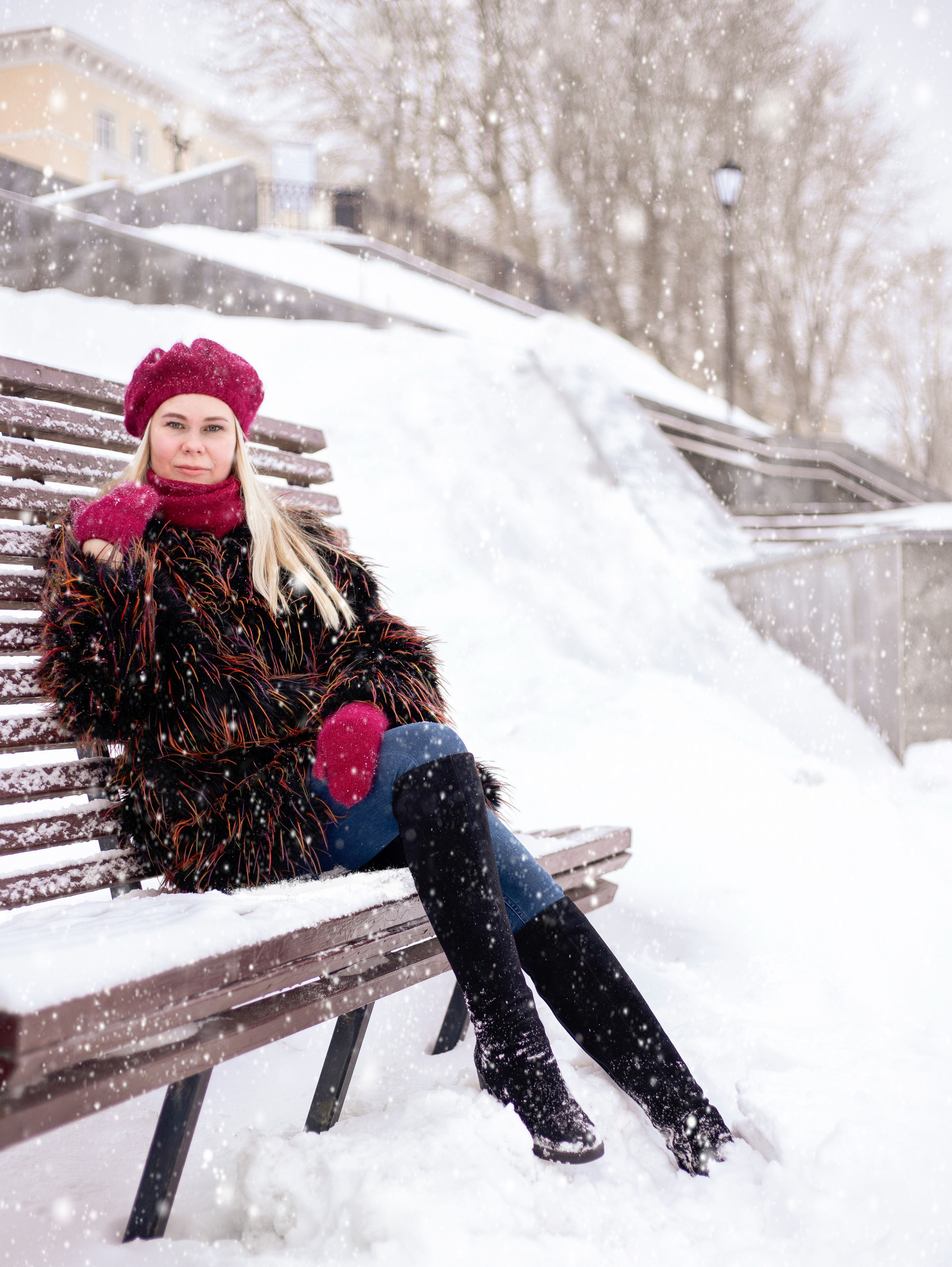 Набережная р. Кама. Февраль 2021. Яна. Фотограф Пермь. Свадьбы. Семья и дети, школа, д. сад. Фотокниги