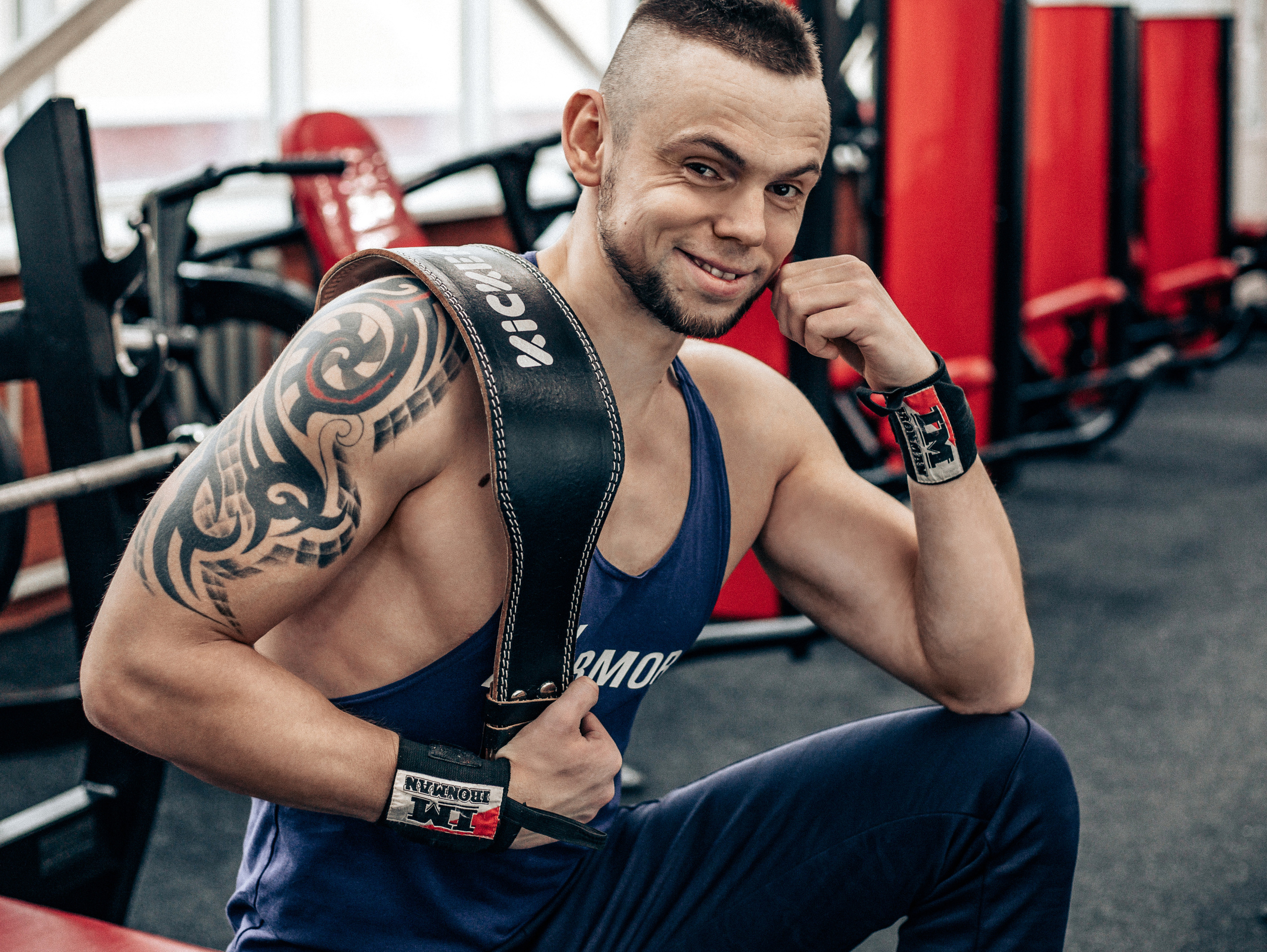 фотосессия в тренажёрном зале