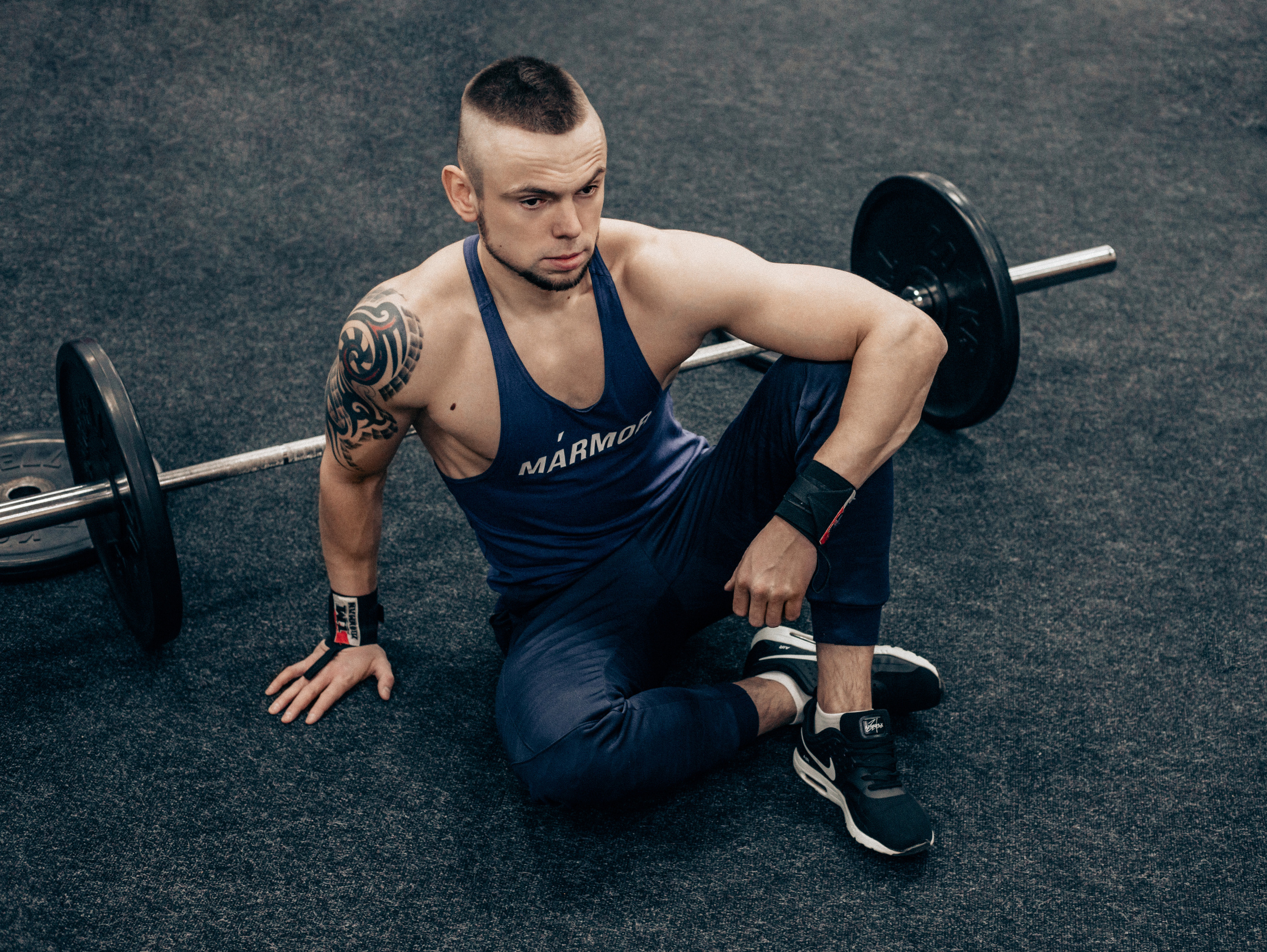 фотосессия в тренажёрном зале