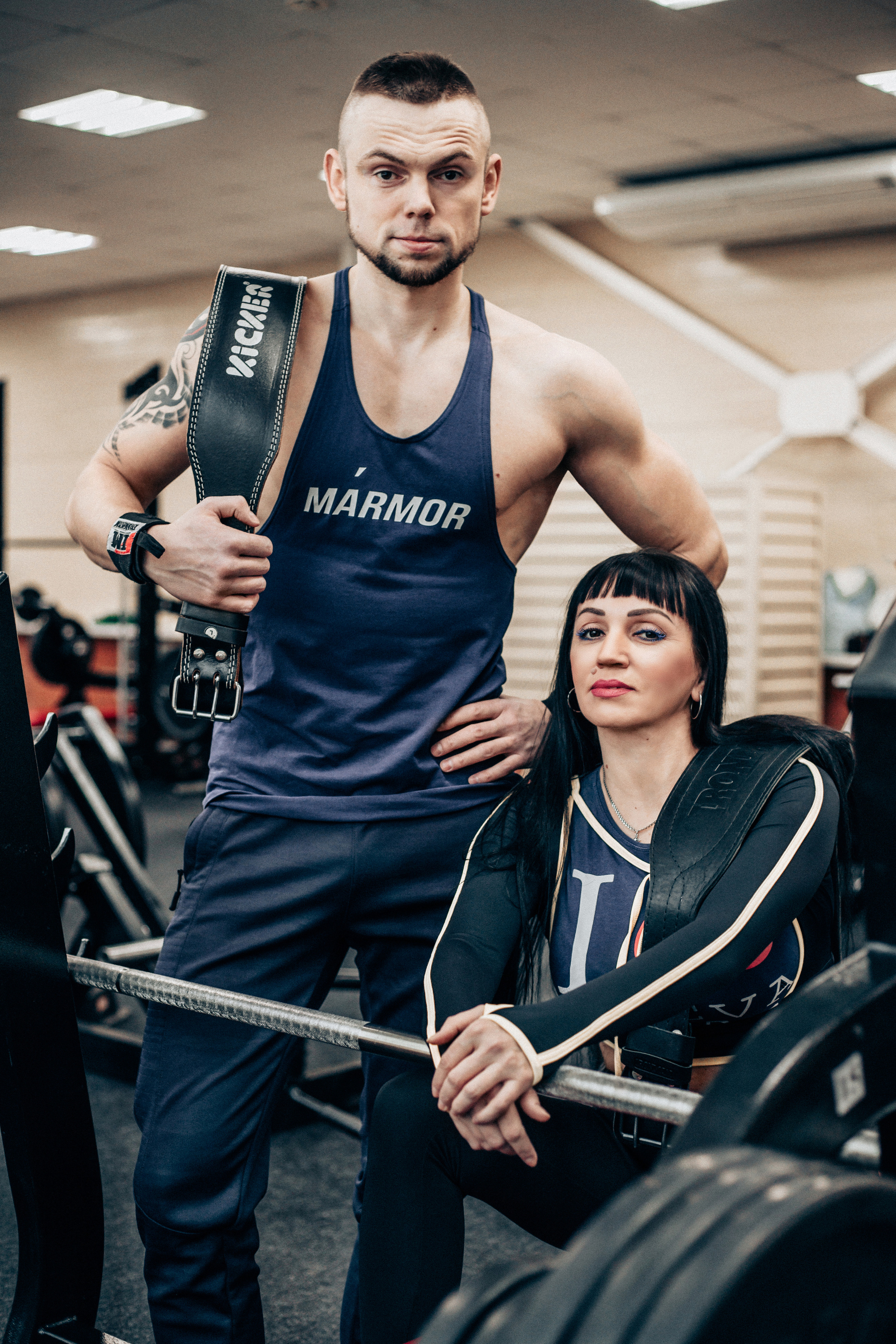 фотосессия в тренажёрном зале