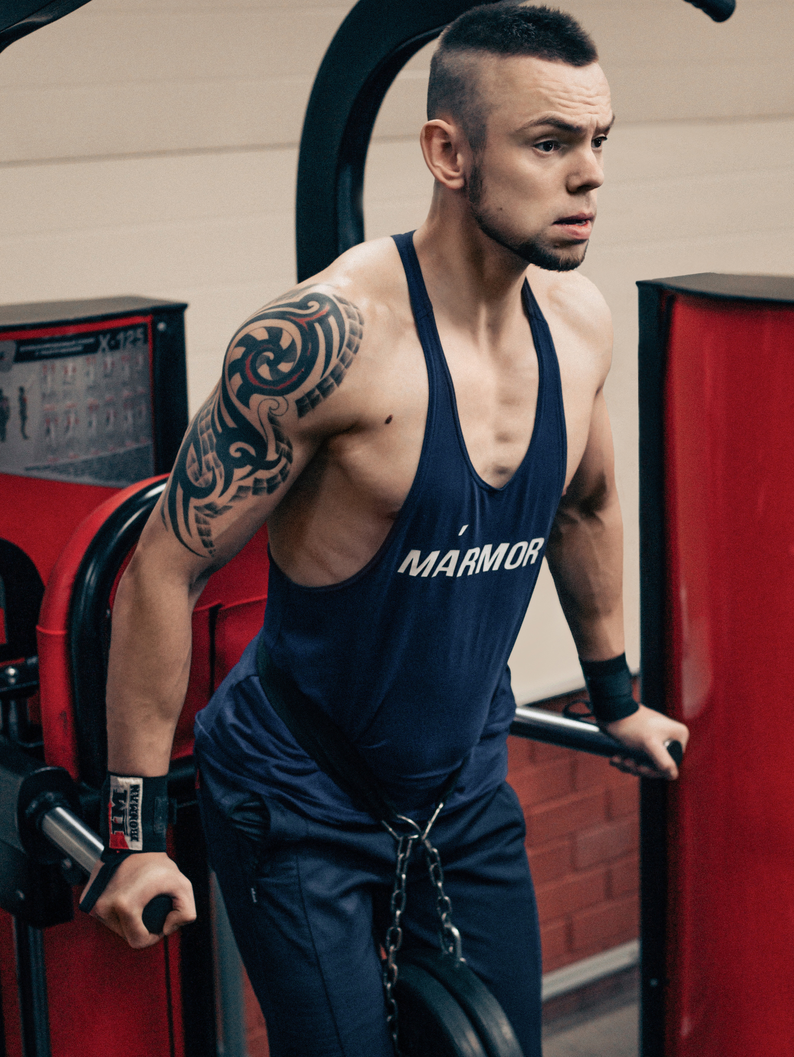 фотосессия в тренажёрном зале