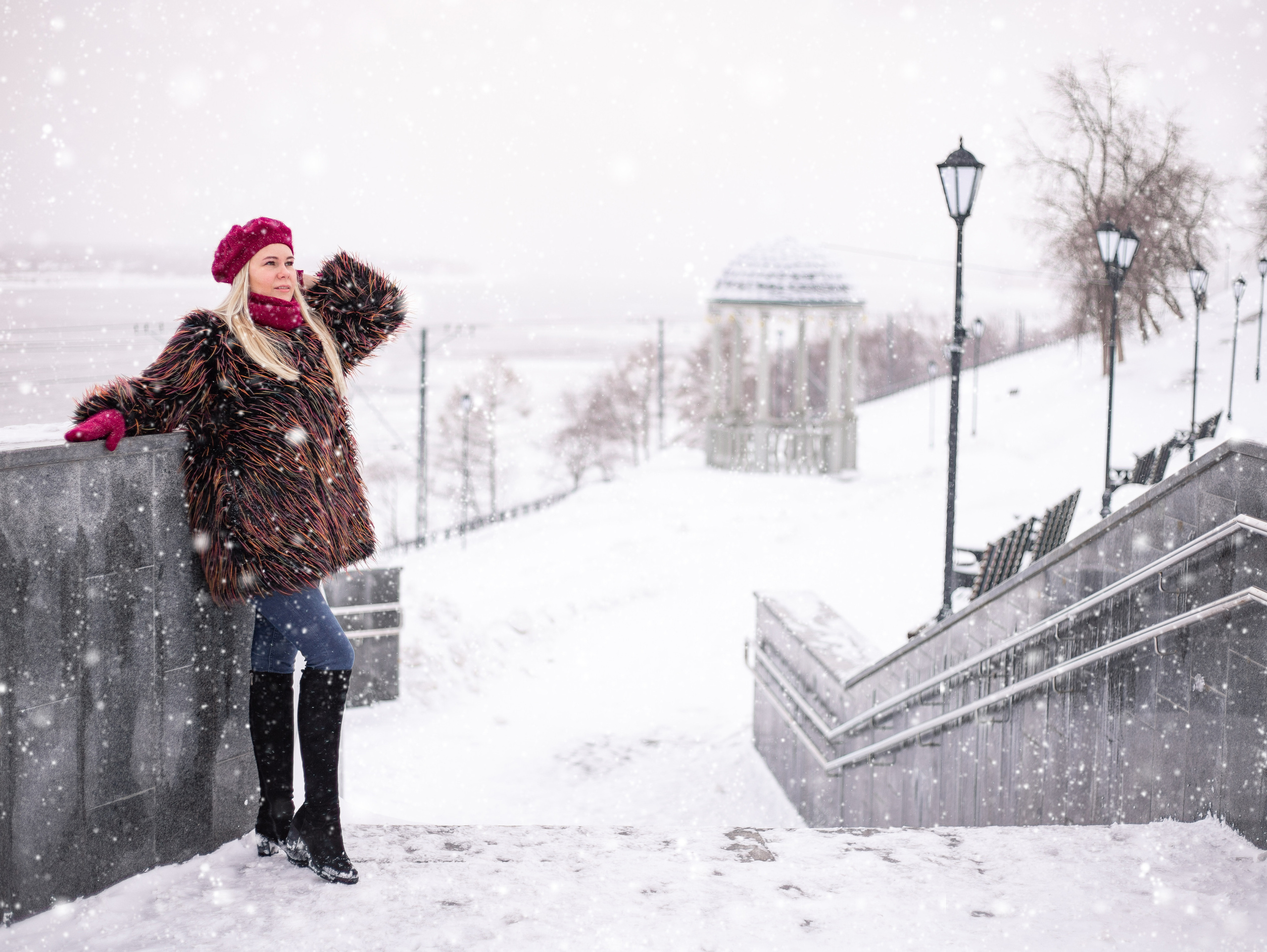 Набережная р. Кама. Февраль 2021. Яна. Фотограф Пермь. Свадьбы. Семья и дети, школа, д. сад. Фотокниги
