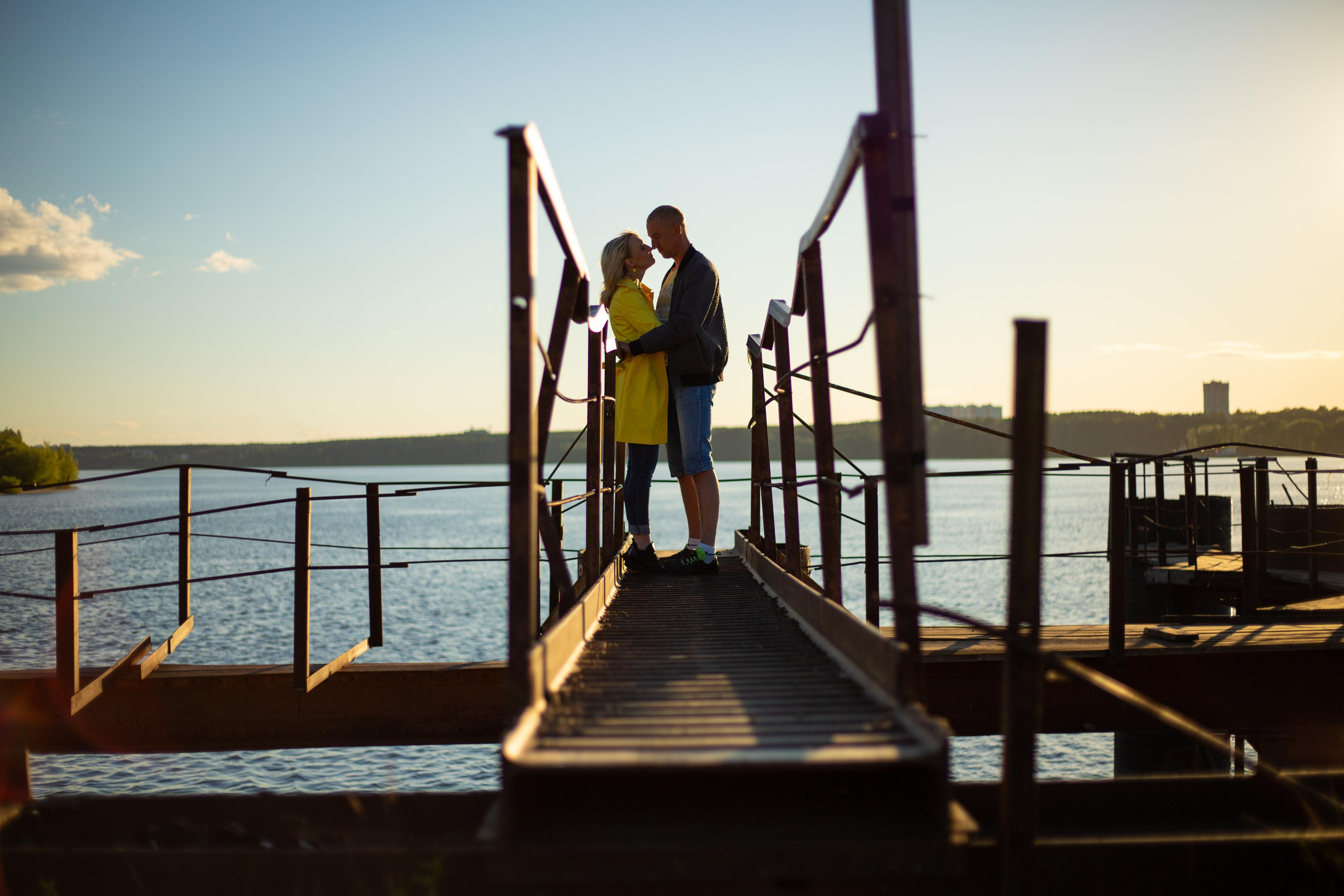 Красавинский мост, р. Кама. Антон и Ольга. Июнь 2020. Фотограф Пермь. Свадьбы. Семья и дети, школа, д. сад. Фотокниги