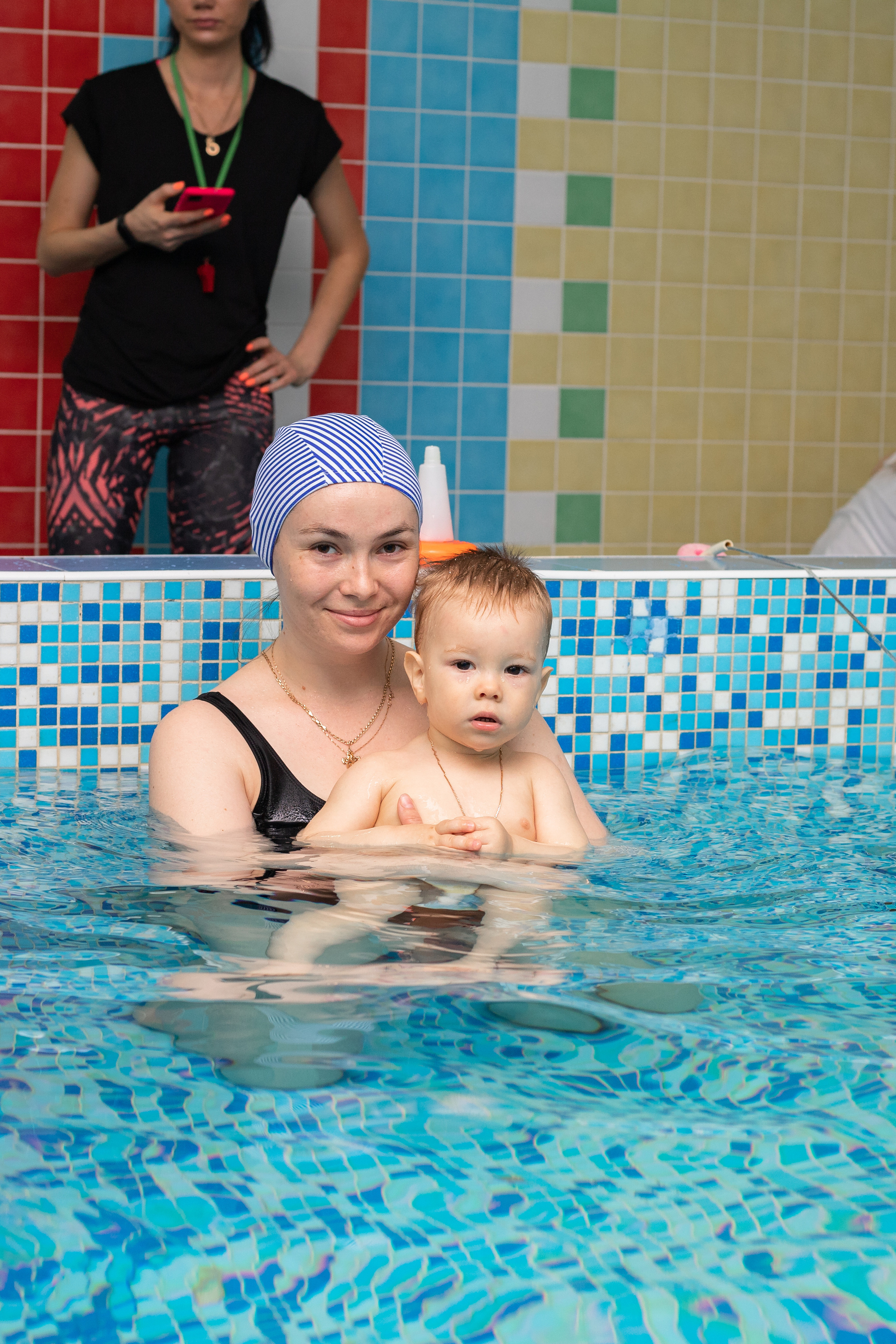 Репортажная съёмка в бассейне