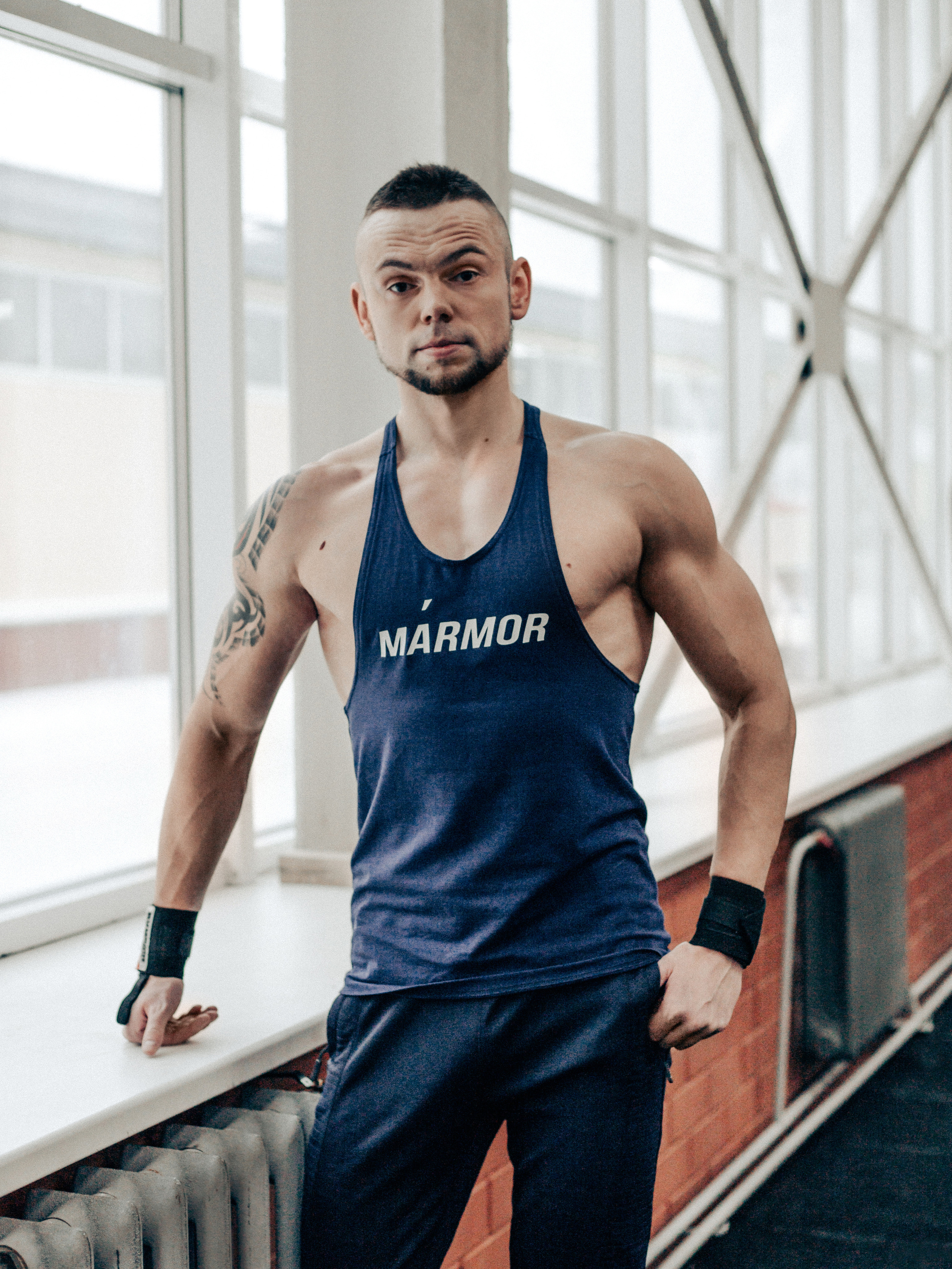 фотосессия в тренажёрном зале