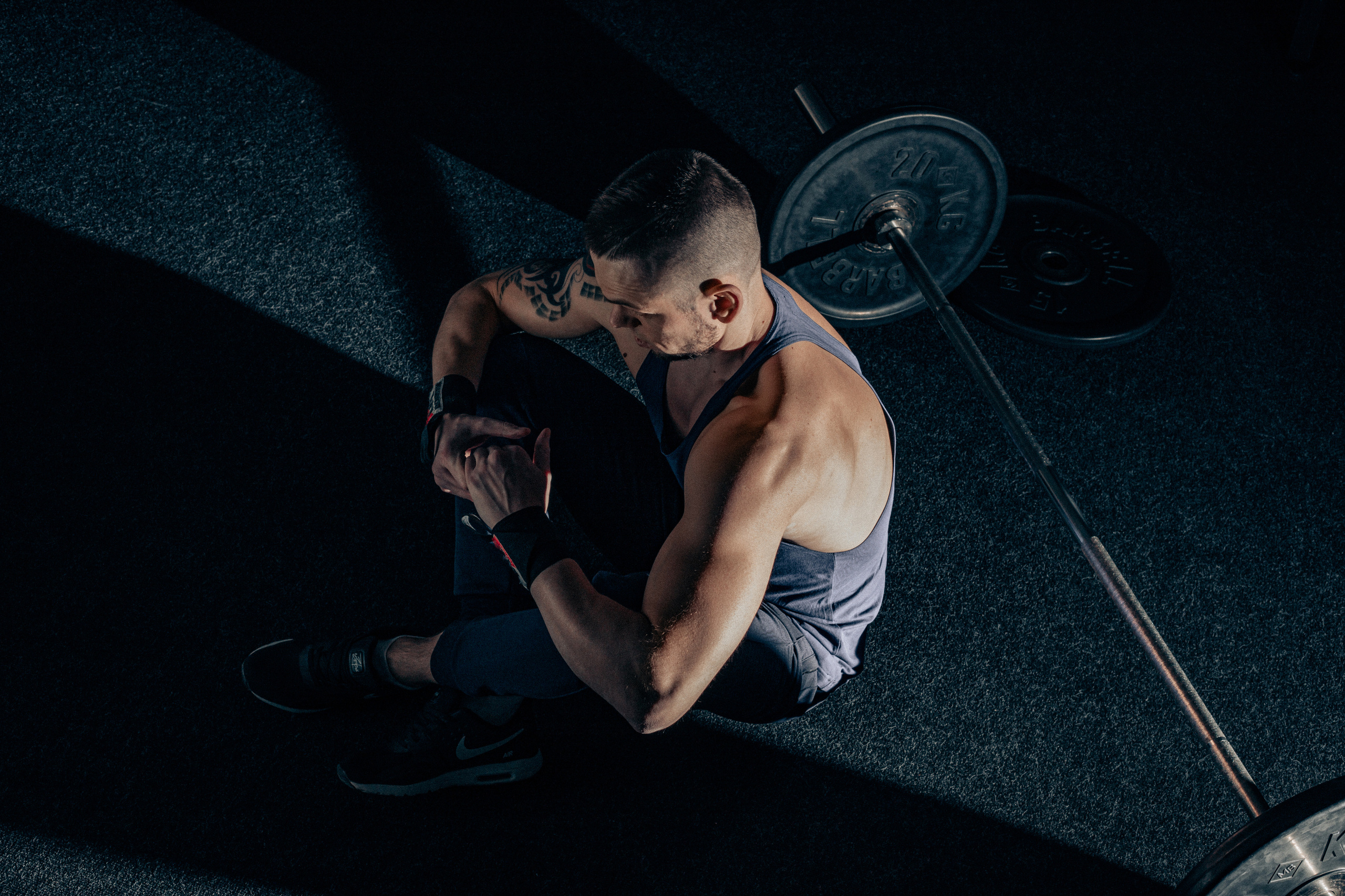 фотосессия в тренажёрном зале