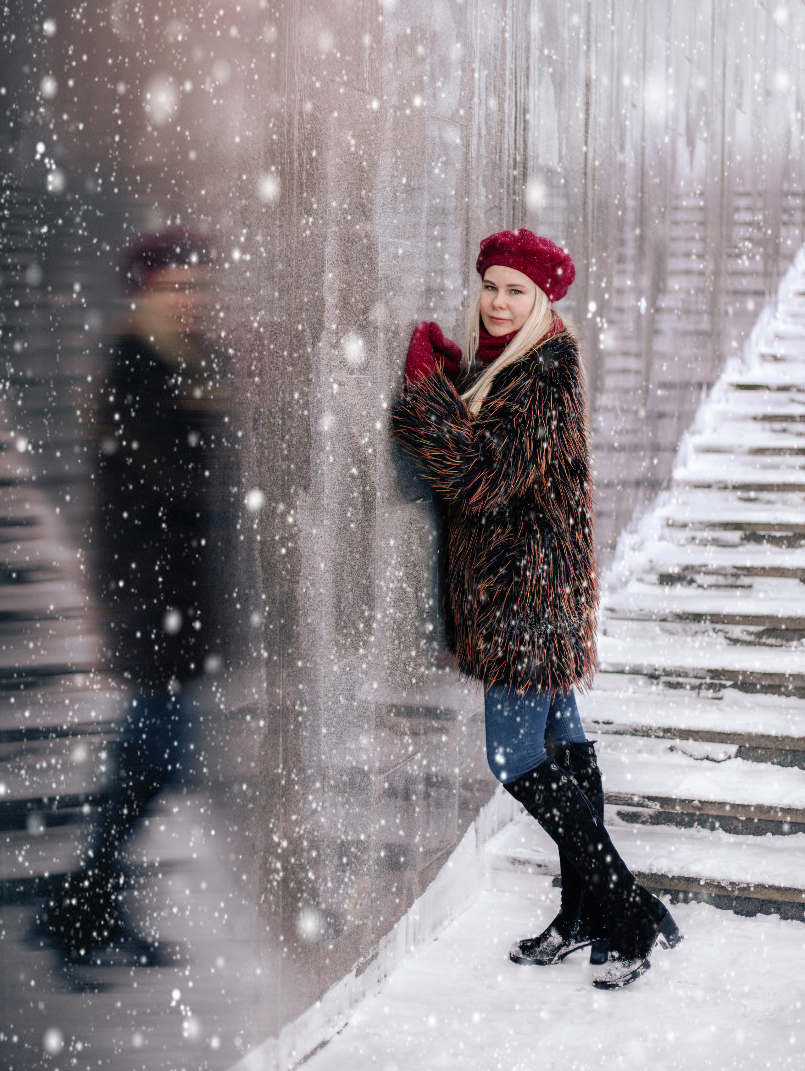 Набережная р. Кама. Февраль 2021. Яна. Фотограф Пермь. Свадьбы. Семья и дети, школа, д. сад. Фотокниги