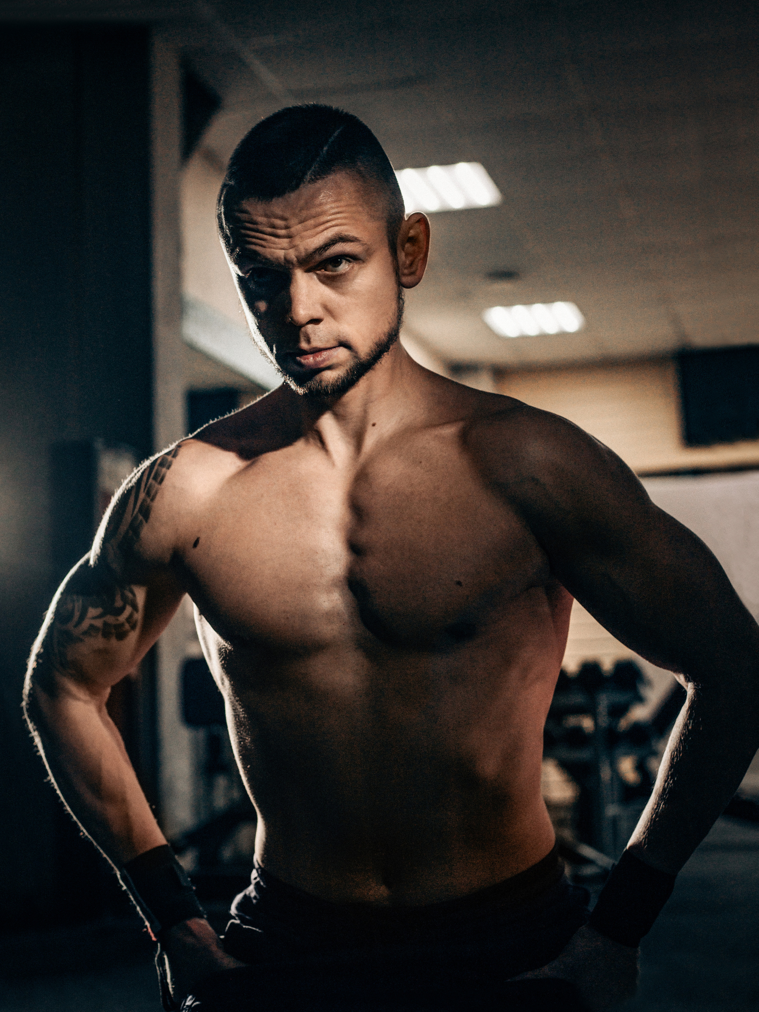 фотосессия в тренажёрном зале